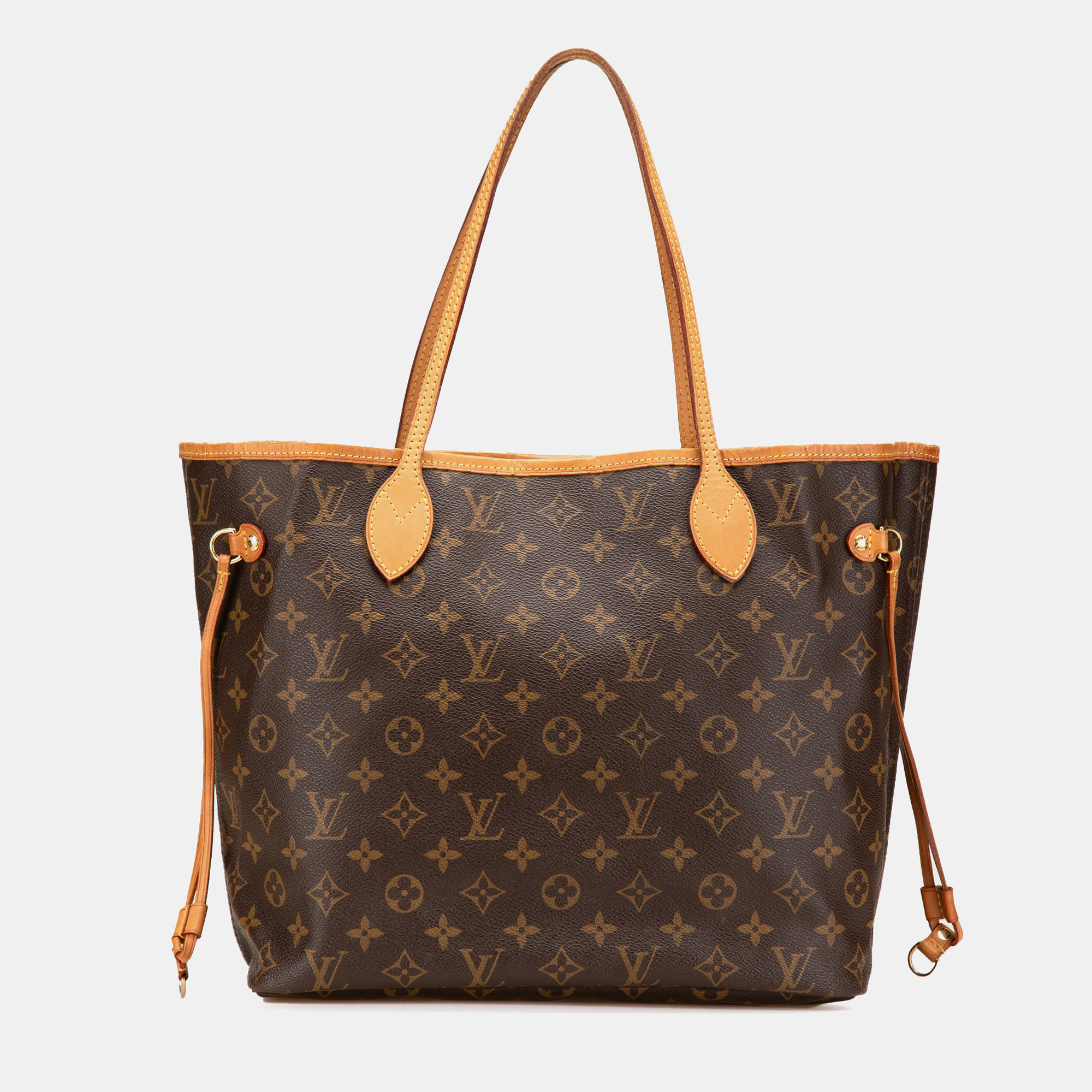 

Louis Vuitton Brown Monogram Neverfull MM Bag