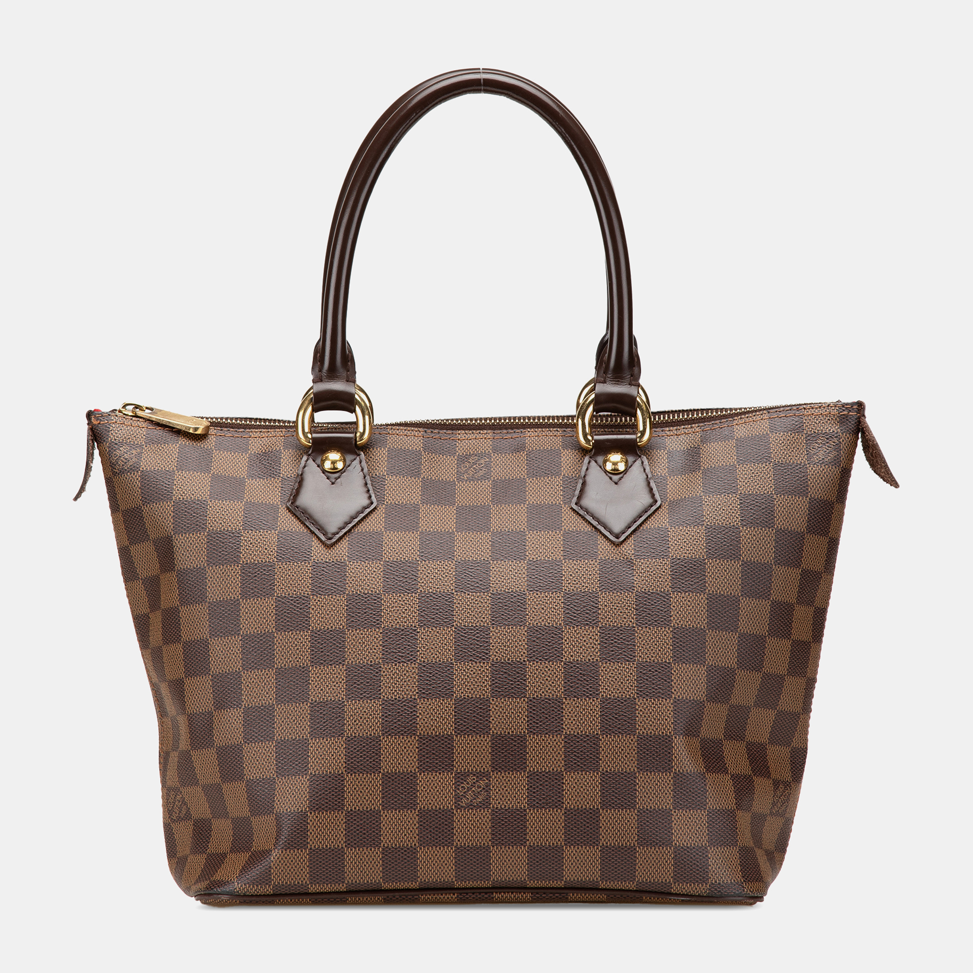 

Louis Vuitton Brown Damier Ebene Saleya PM