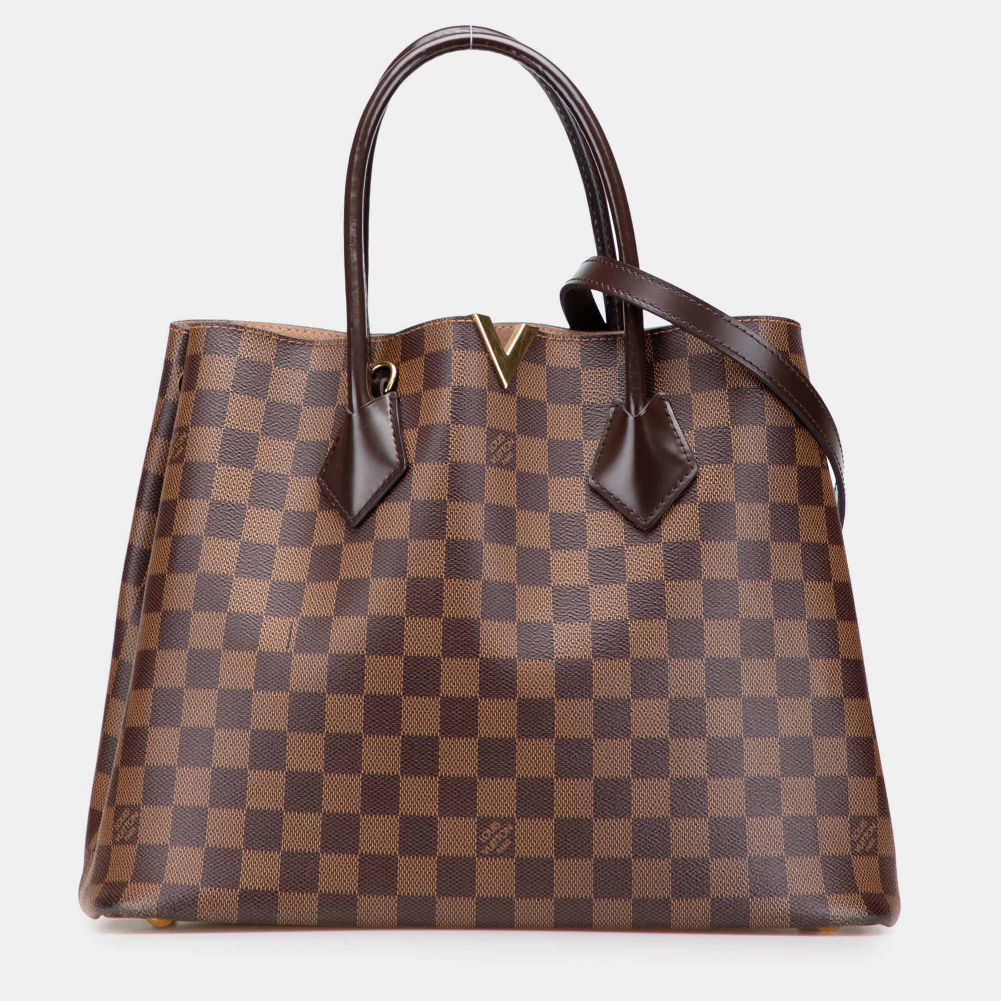 

Louis Vuitton Brown Damier Ebene Kensington