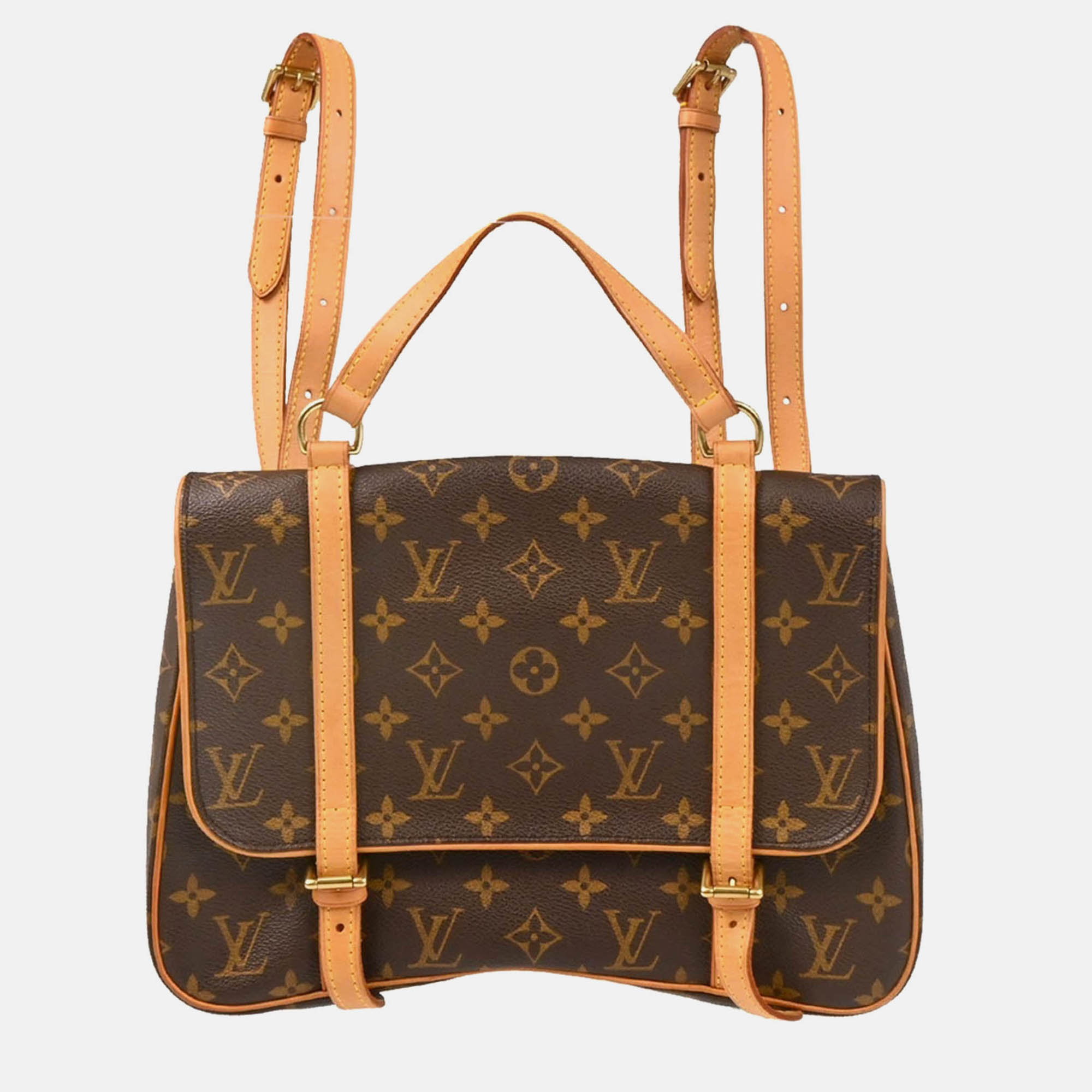 

Louis Vuitton Marelle Sac A Dos Monogram Canvas Backpack, Brown