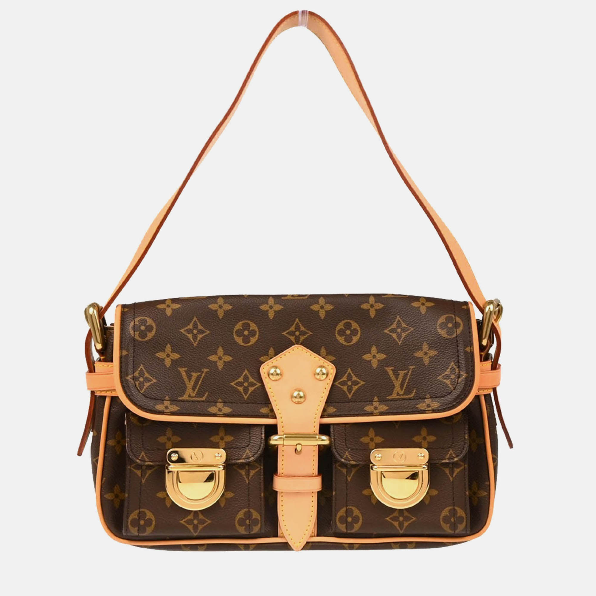 

Louis Vuitton Hudson PM Monogram Canvas Shoulder Bag, Brown