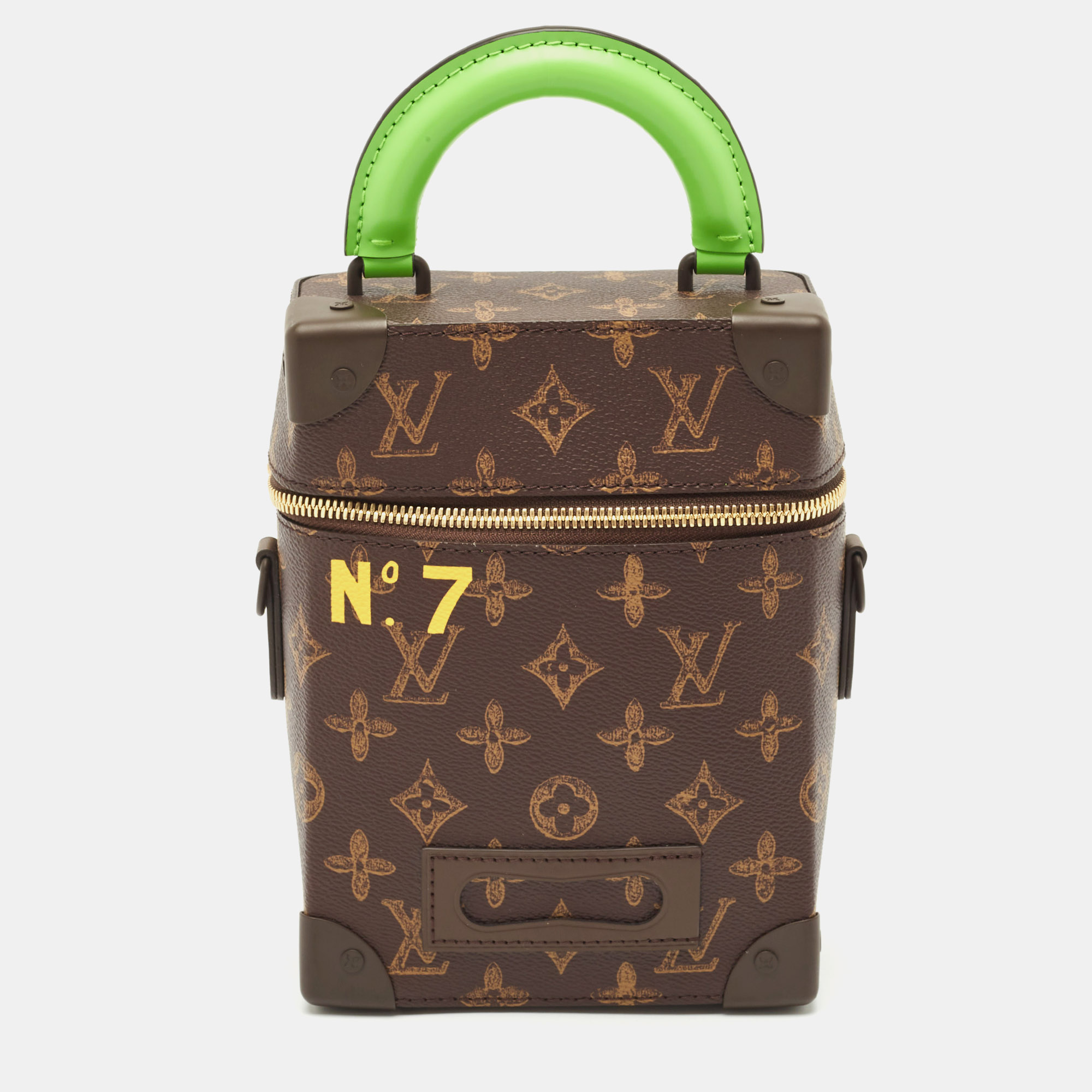 

Louis Vuitton Vintage Monogram Canvas N°7 Vertical Box Trunk, Brown