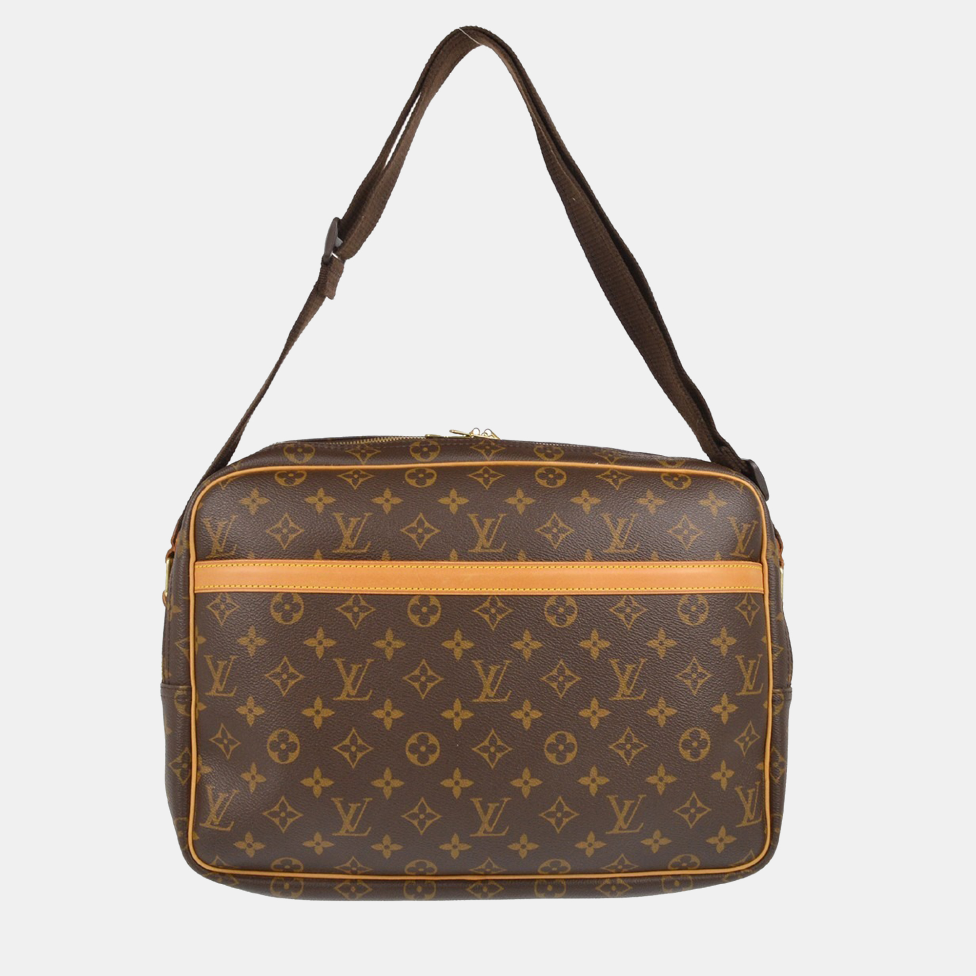 

Louis Vuitton Reporter GM Monogram Shoulder Bag, Brown