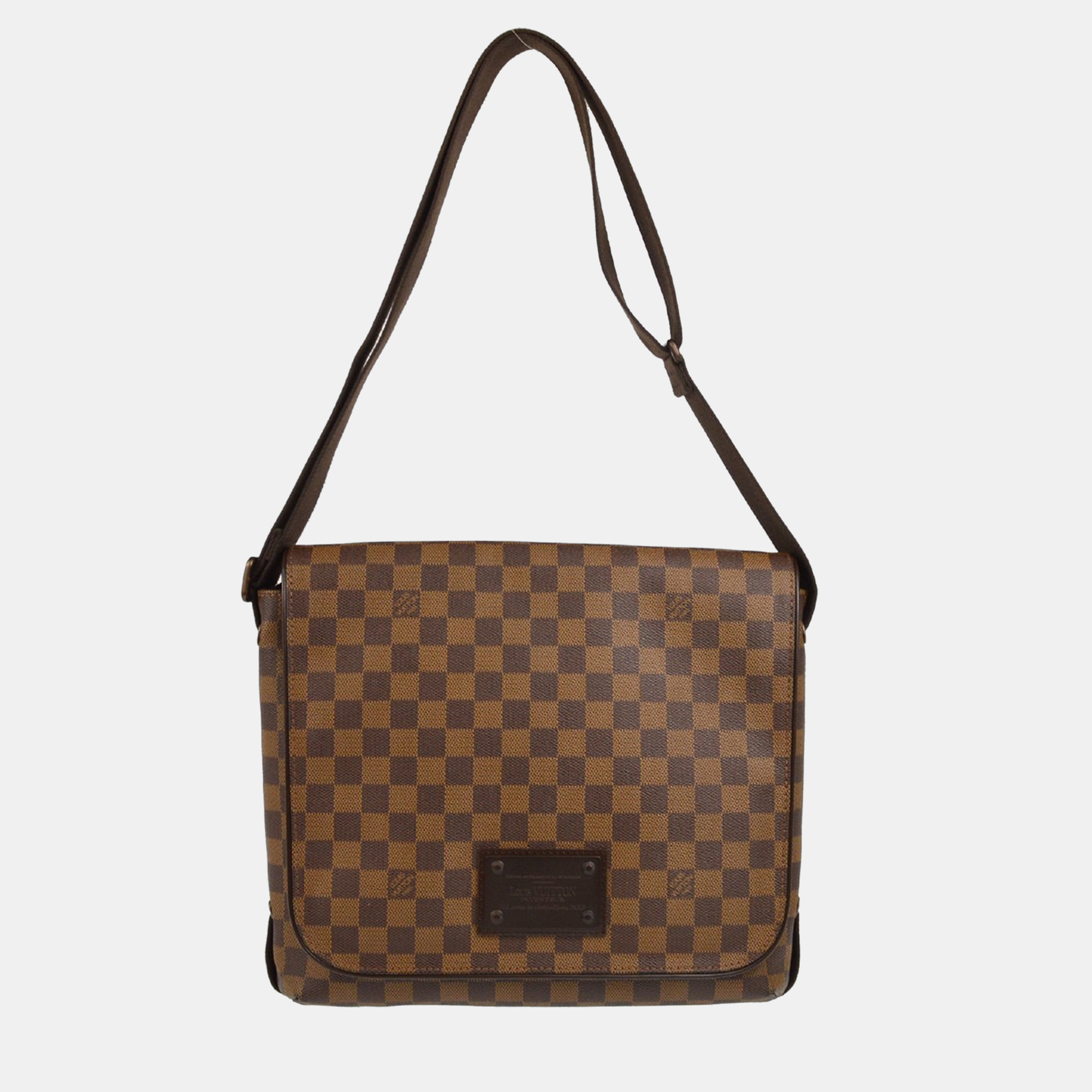 

Louis Vuitton Brooklyn MM Damier Shoulder Bag, Brown