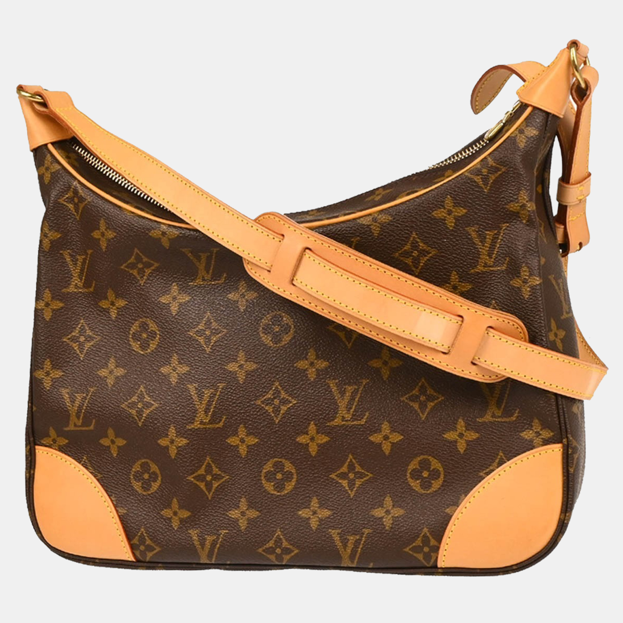 

Louis Vuitton Boulogne 30 Monogram Shoulder Bag, Brown