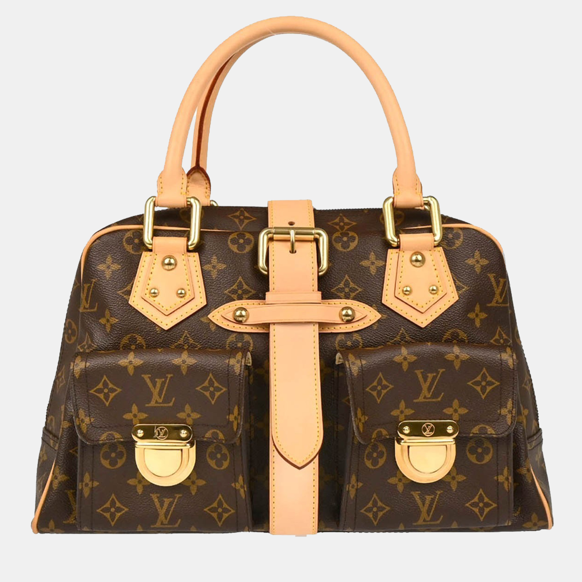 

Louis Vuitton Manhattan GM Monogram Handbag, Brown