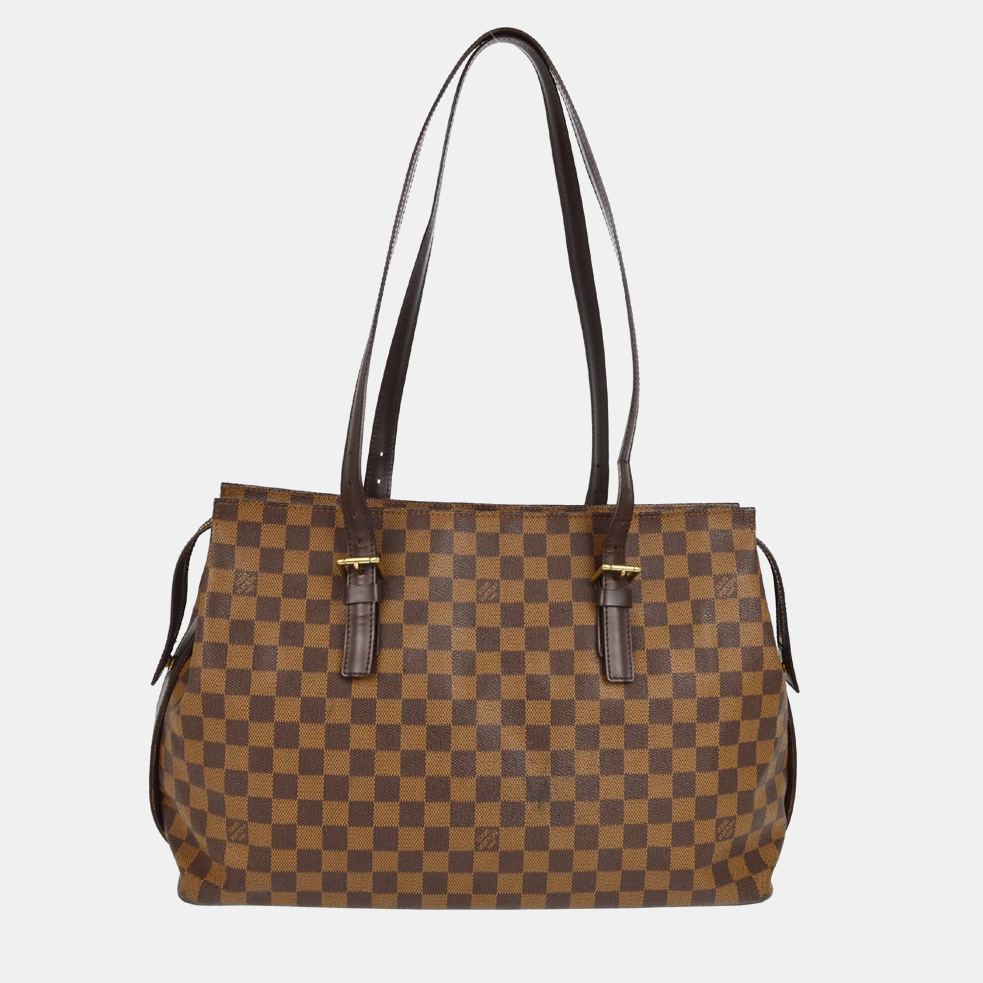 

Louis Vuitton Chelsea Damier Ebene Tote Bag, Brown