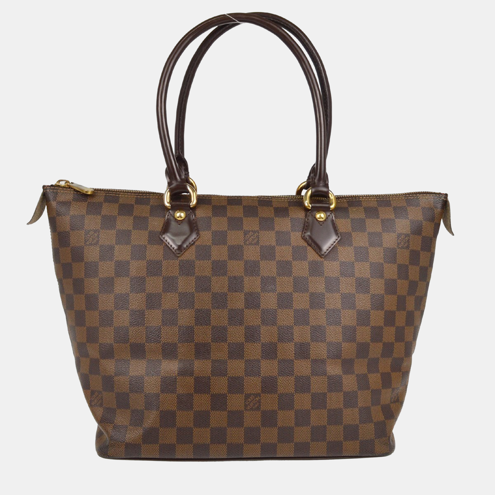 

Louis Vuitton Saleya MM Damier Ebene Tote Bag, Brown