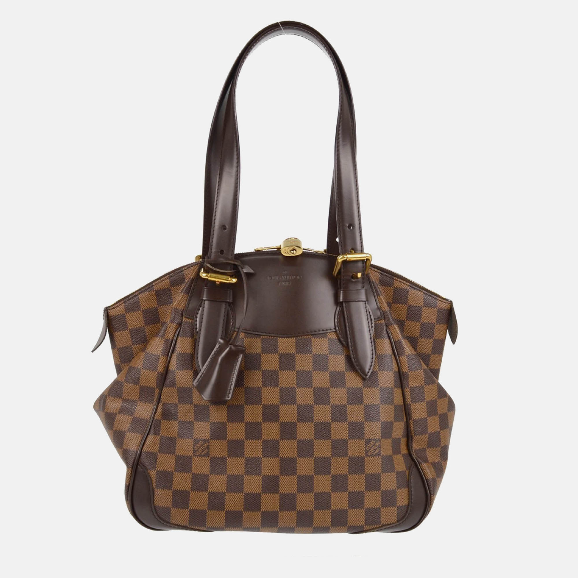 

Louis Vuitton Verona MM Damier Canvas Handbag, Brown