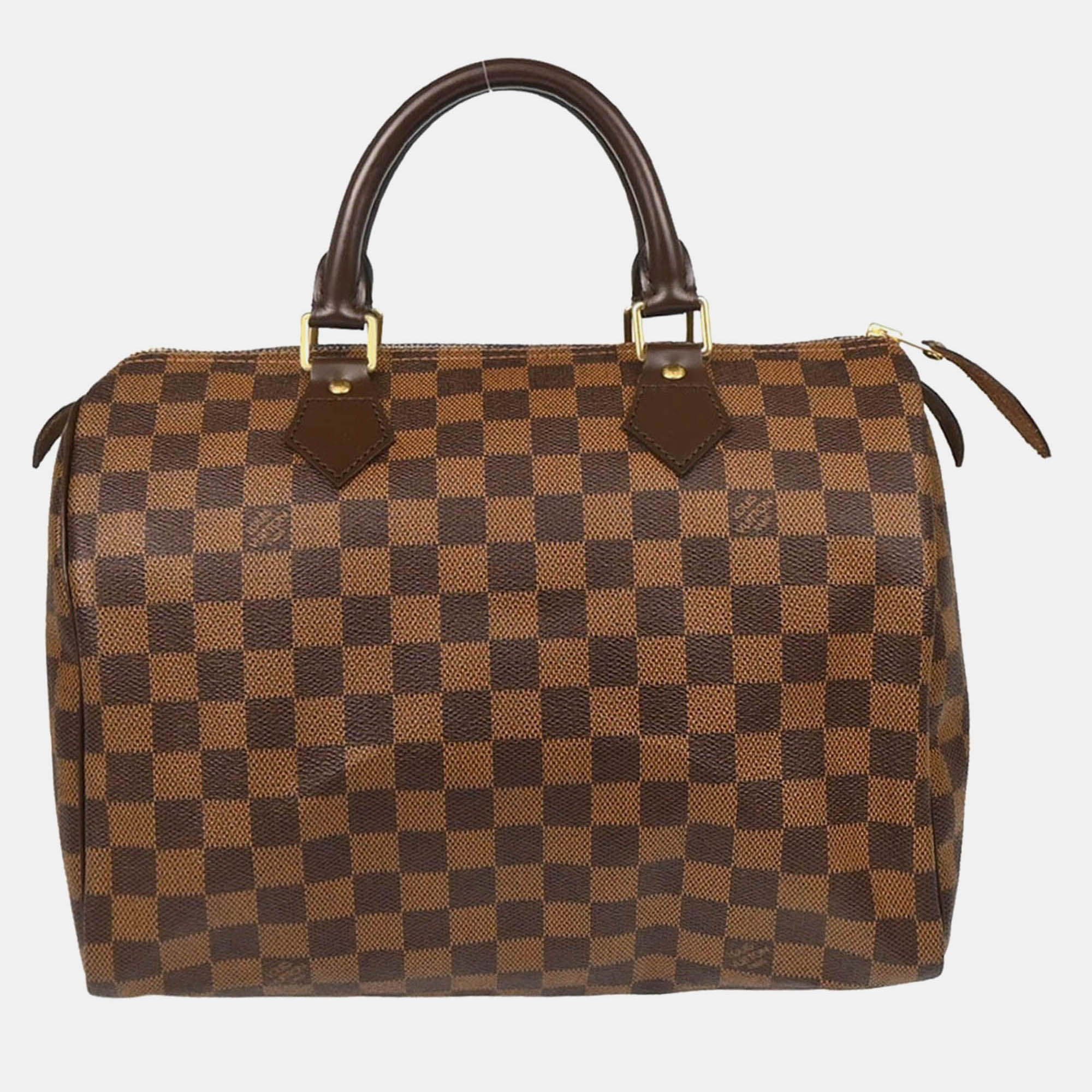 

Louis Vuitton Speedy 30 Damier Canvas Handbag, Brown