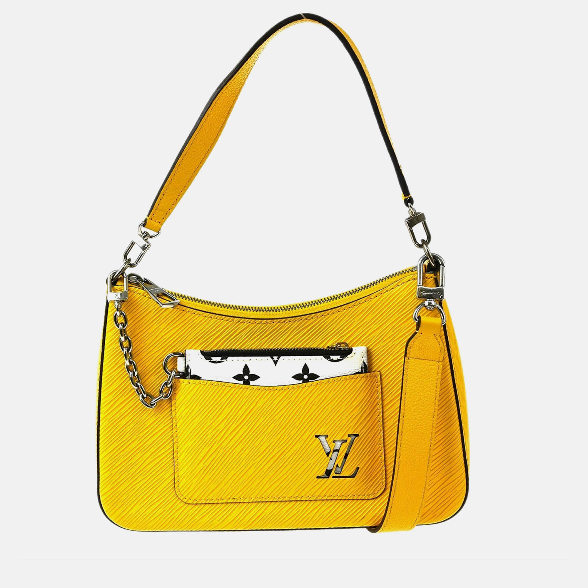 

Louis Vuitton Yellow Epi Marelle Shoulder Bag