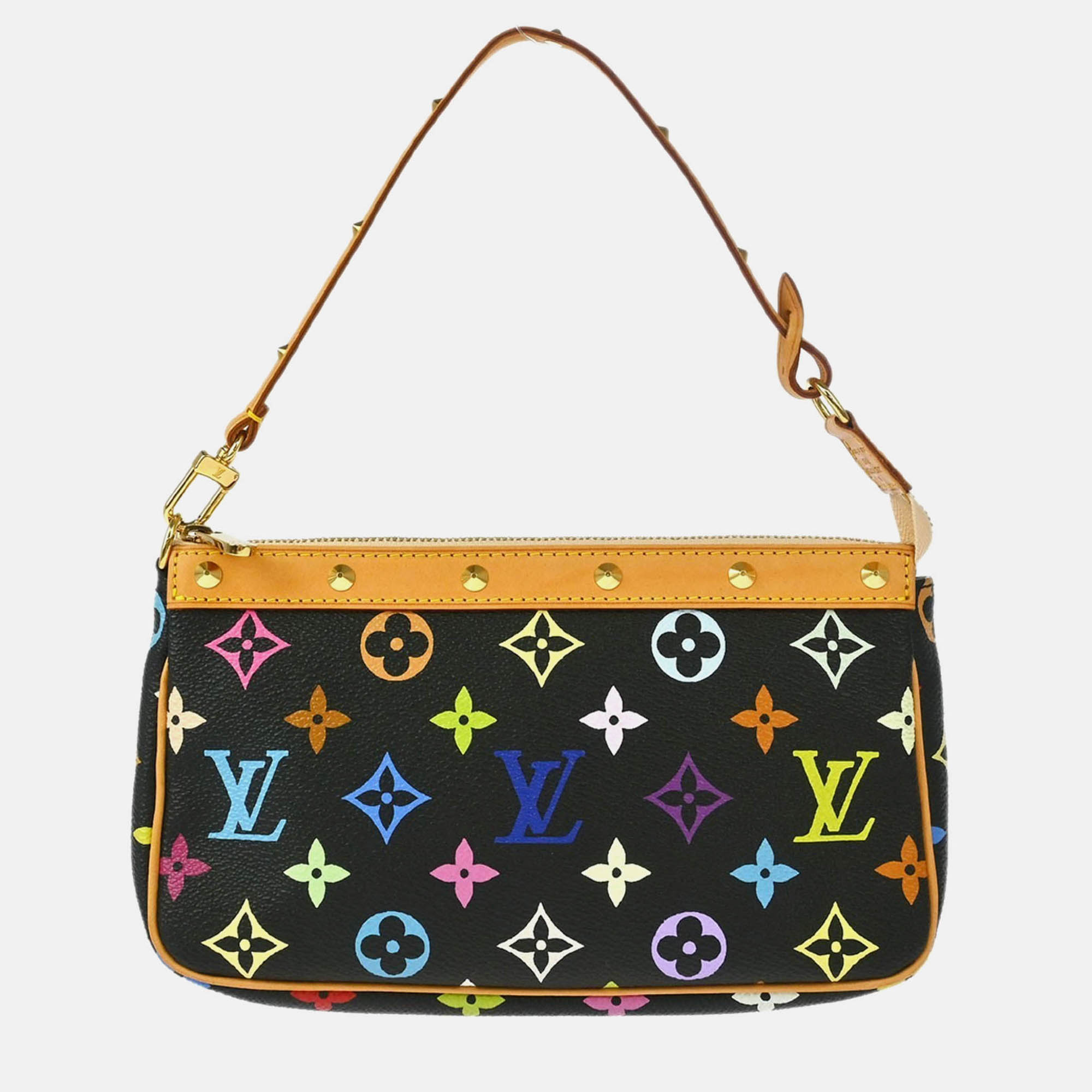 

Louis Vuitton Black Multicolor Pochette Accessoires