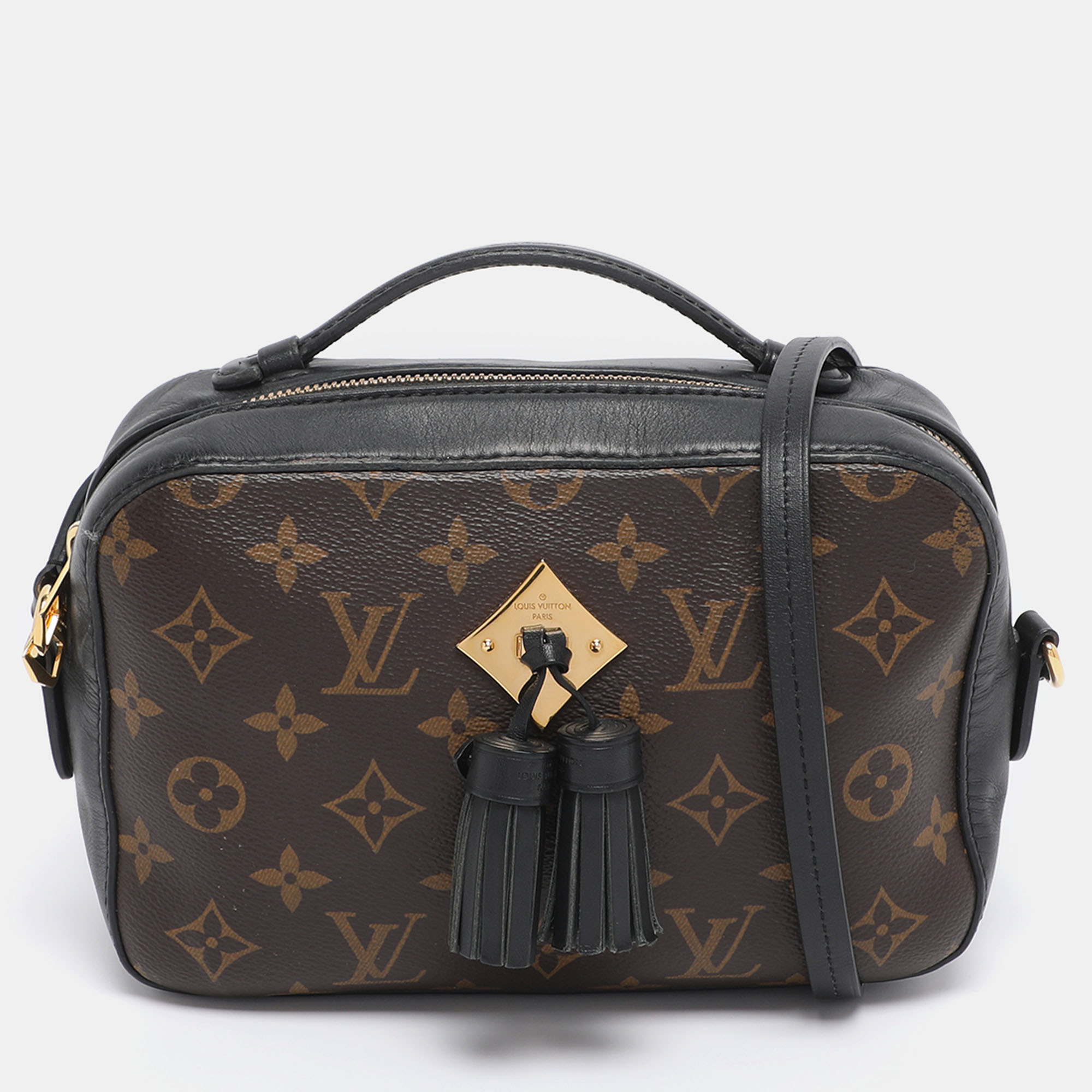 

Louis Vuitton Monogram Canvas Saintonge Crossbody Bag, Brown