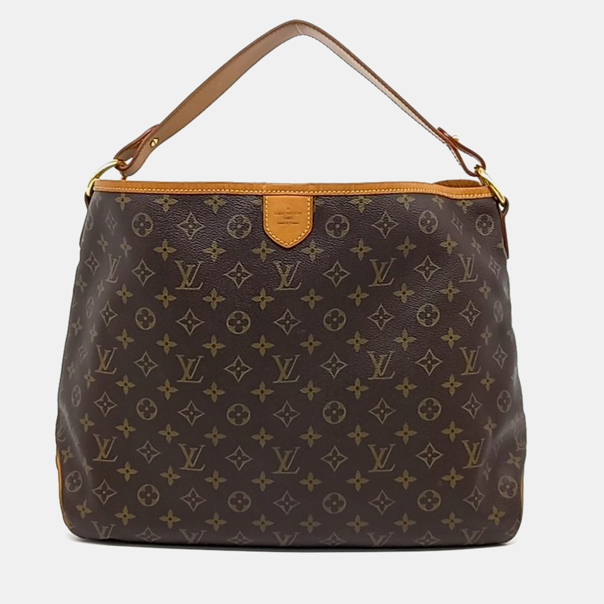 

Louis Vuitton Brown Coated Canvas Delightful MM Bag
