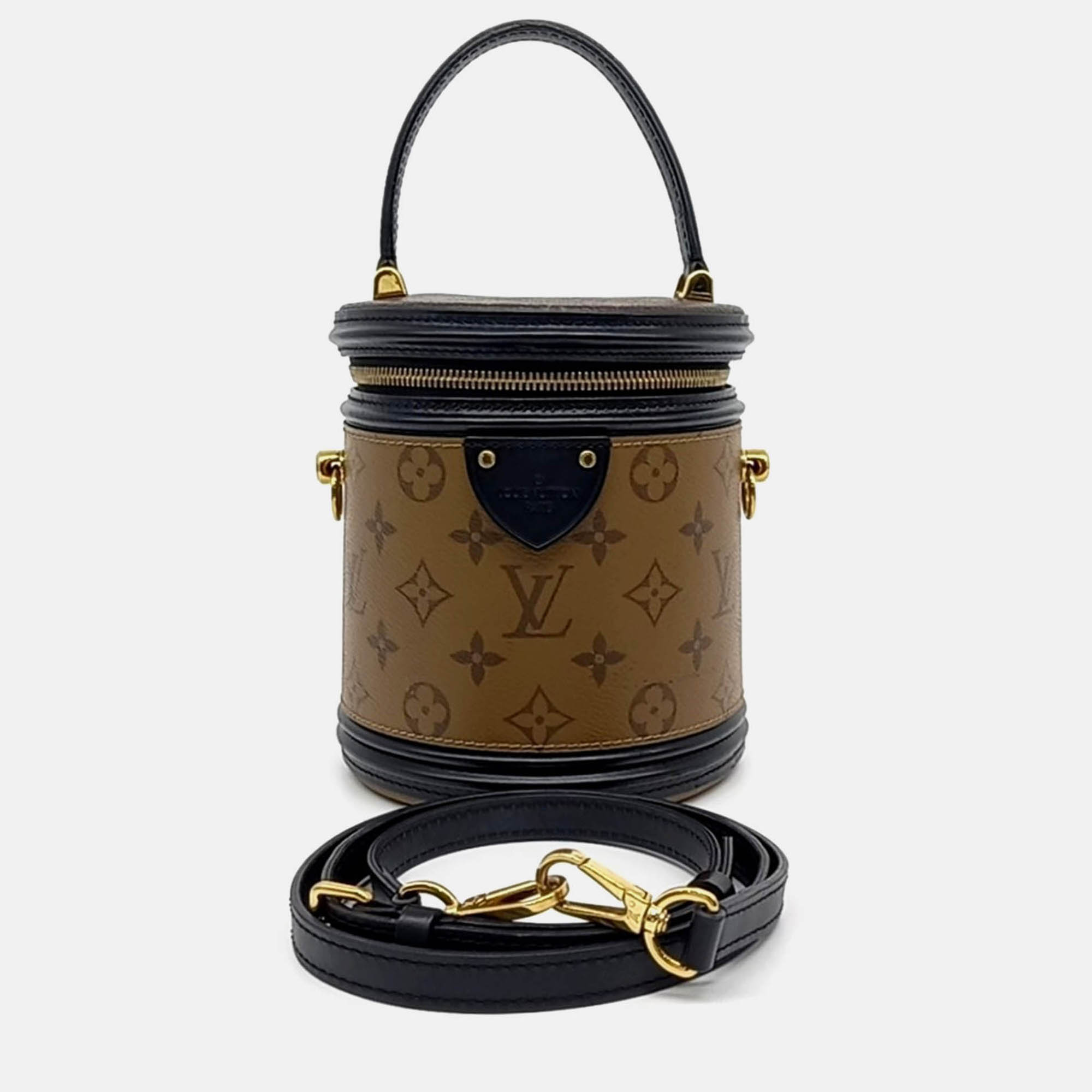 

Louis Vuitton Brown Canvas Cannes Vanity Bag