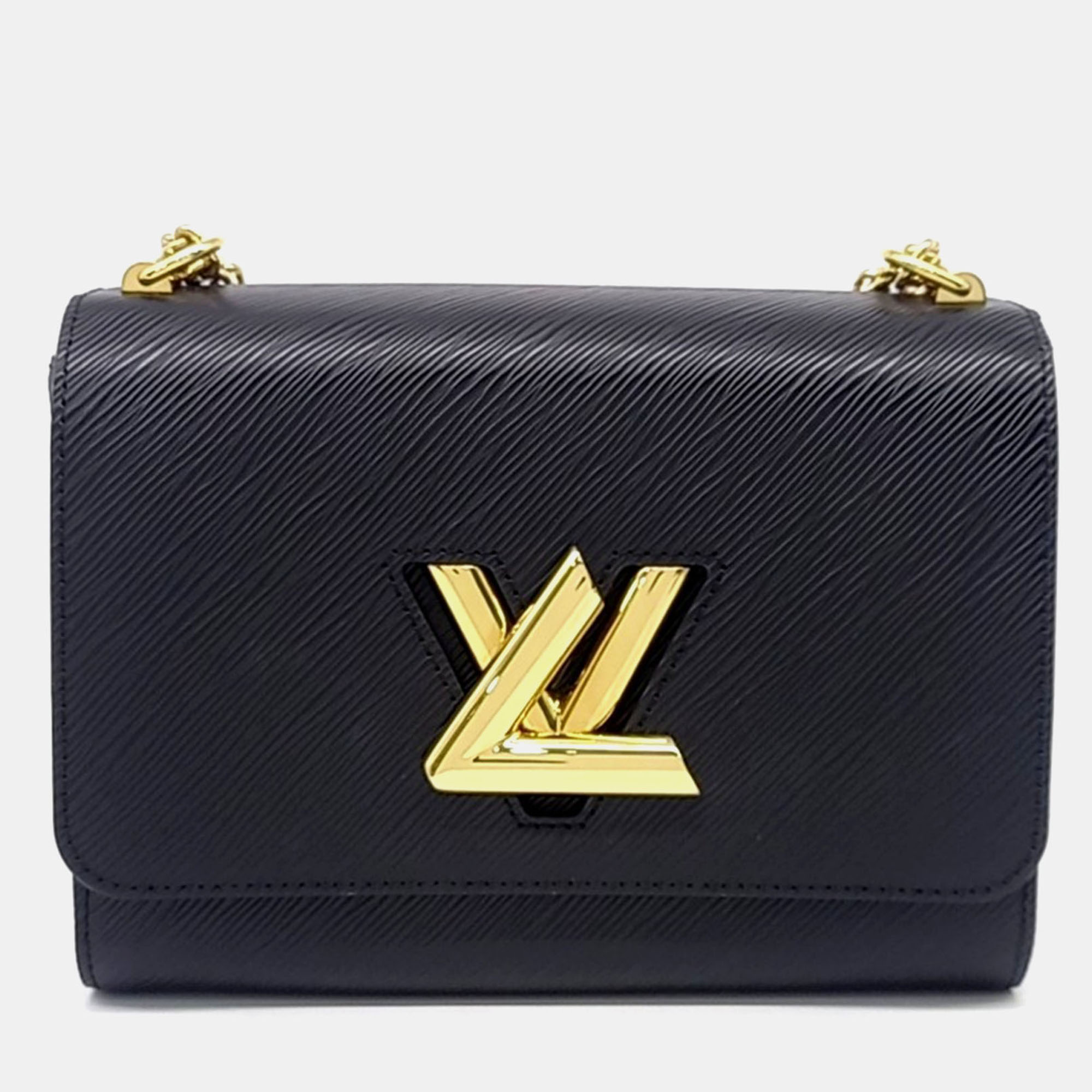 

Louis Vuitton Black Leather Epi Twist MM bag