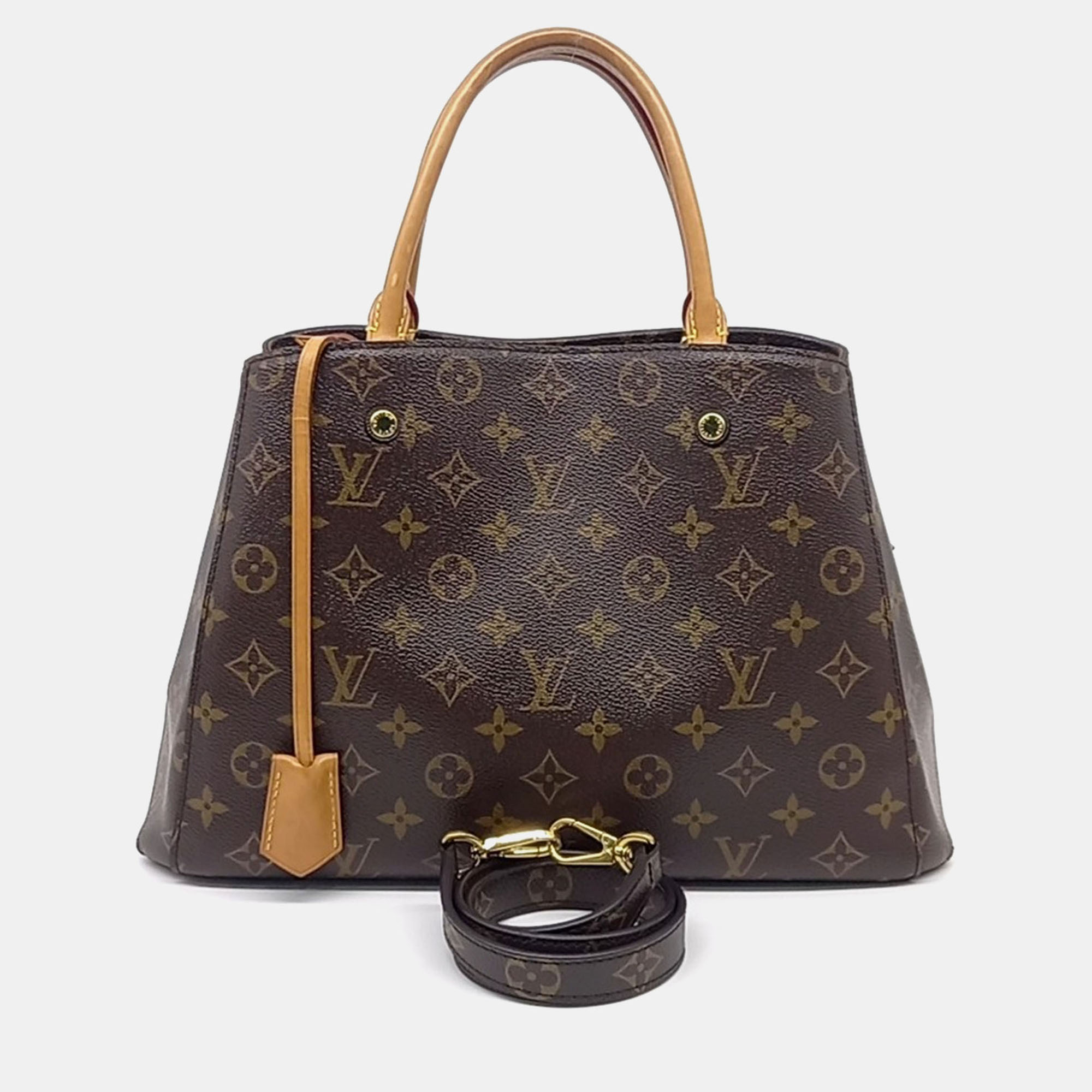 

Louis Vuitton Brown Canvas Monogram Montaigne MM bag