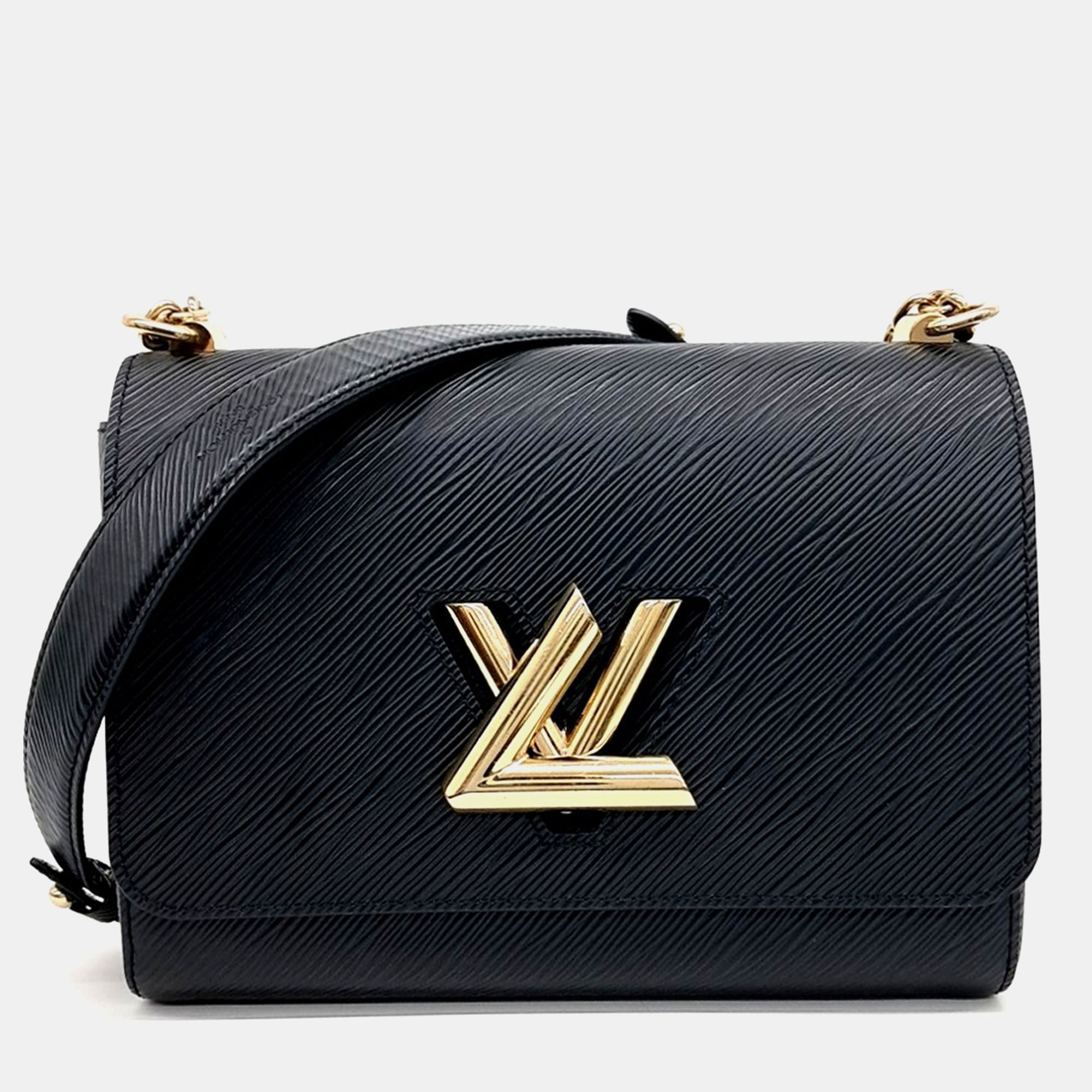

Louis Vuitton Black Epi Leather Epi Twist MM bag