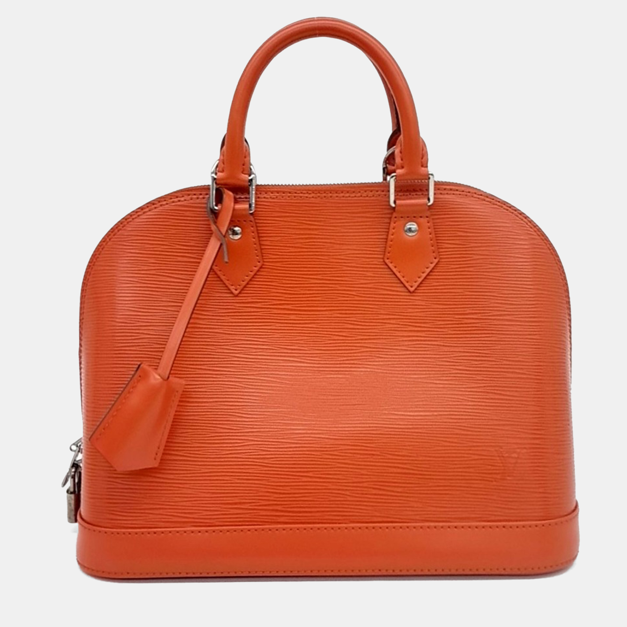 

Louis Vuitton Orange Epi Leather Alma PM bag