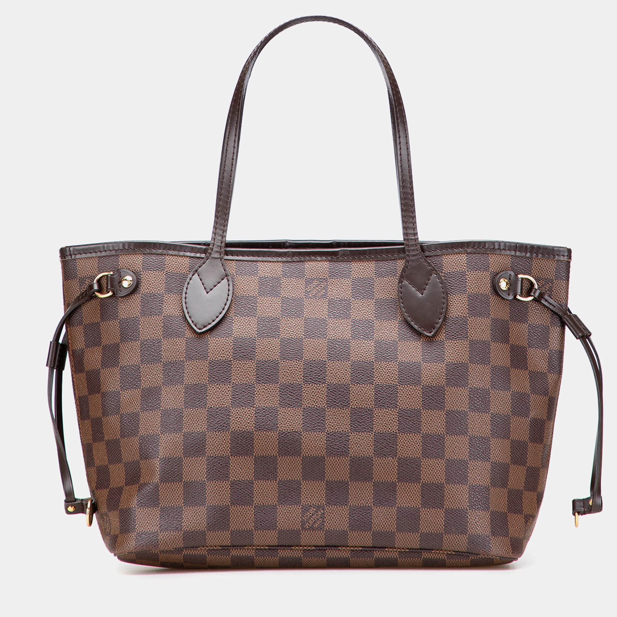 

Louis Vuitton Brown Damier Ebene Neverfull PM