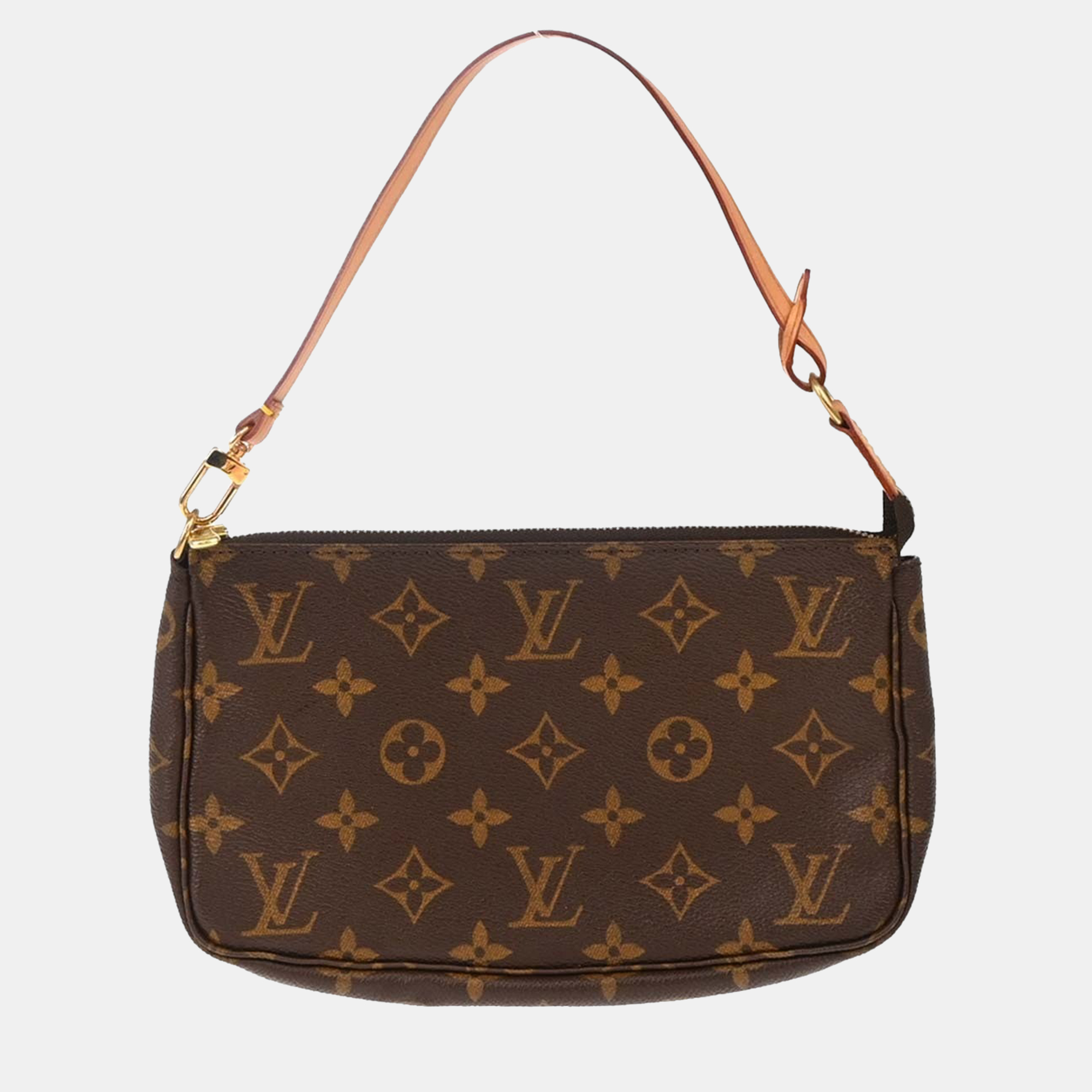 

Louis Vuitton Brown Monogram Pochette Accessoires Handbag