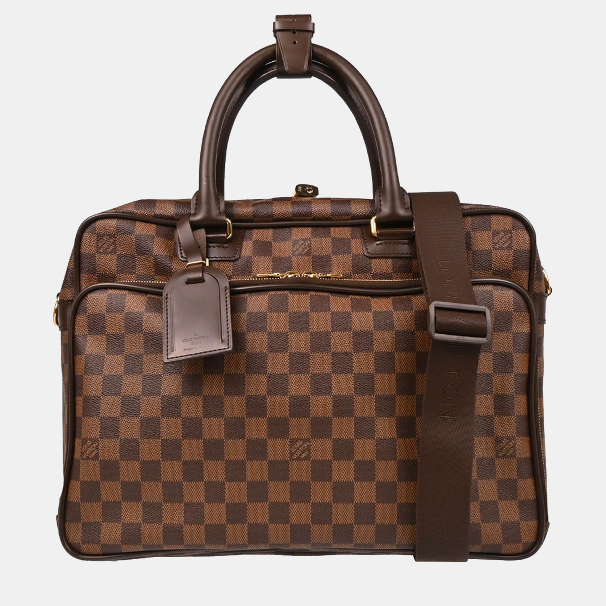 

Louis Vuitton Damier Ikar 2way Handbag, Brown