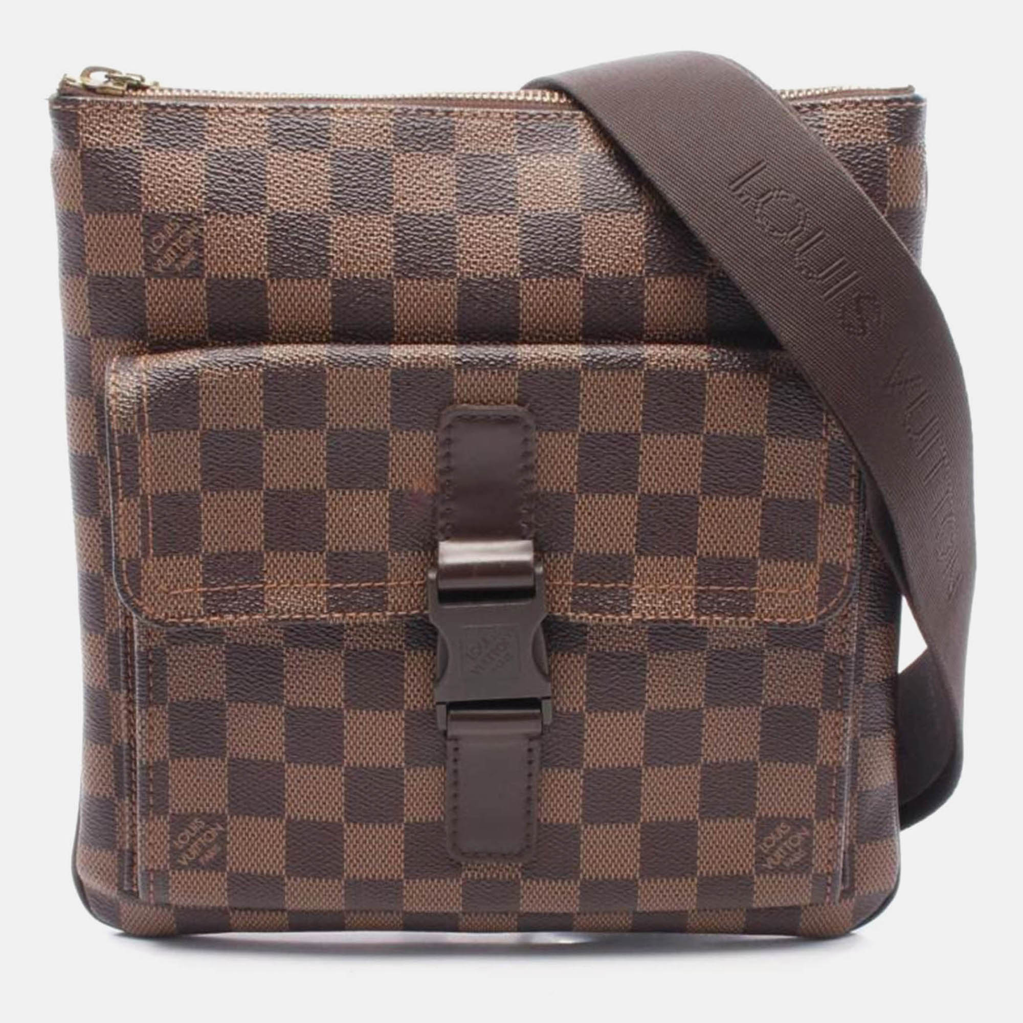 

Louis Vuitton Pochette Mervil Damier Ebene, Brown