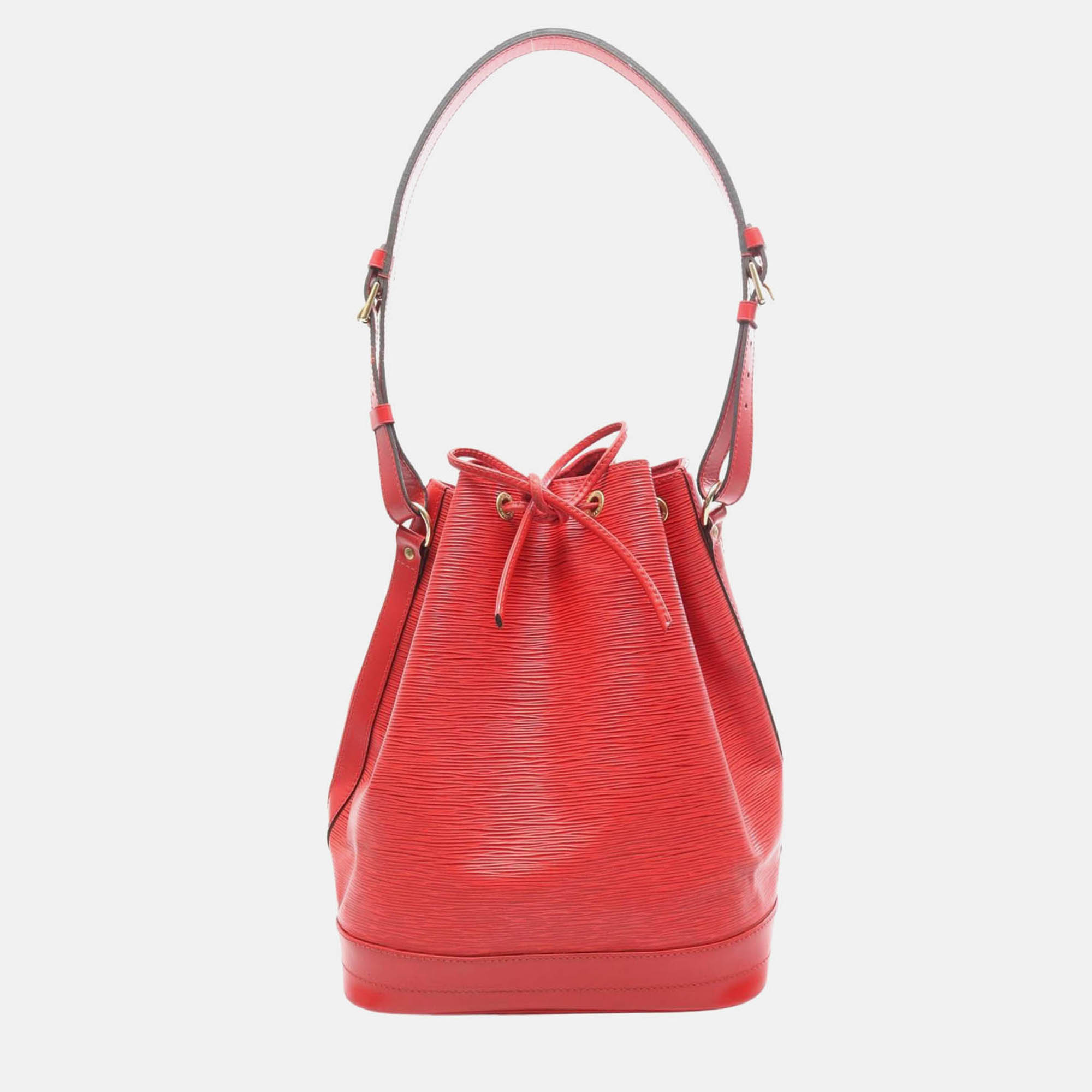 

Louis Vuitton Noe Shoulder Bag Epi Leather Castilian Red