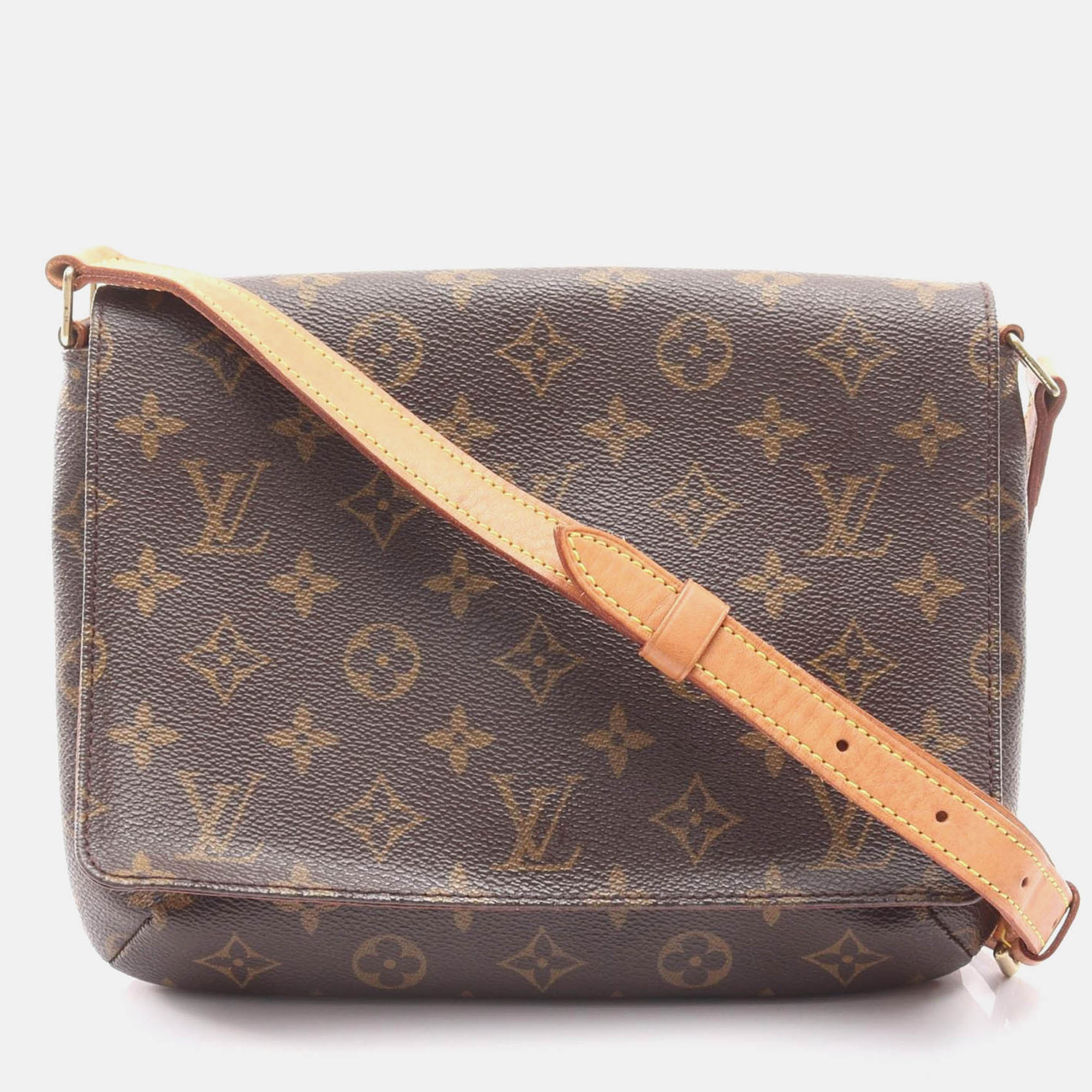 

Louis Vuitton Musette Tango Long Strap Shoulder Bag Monogram, Brown