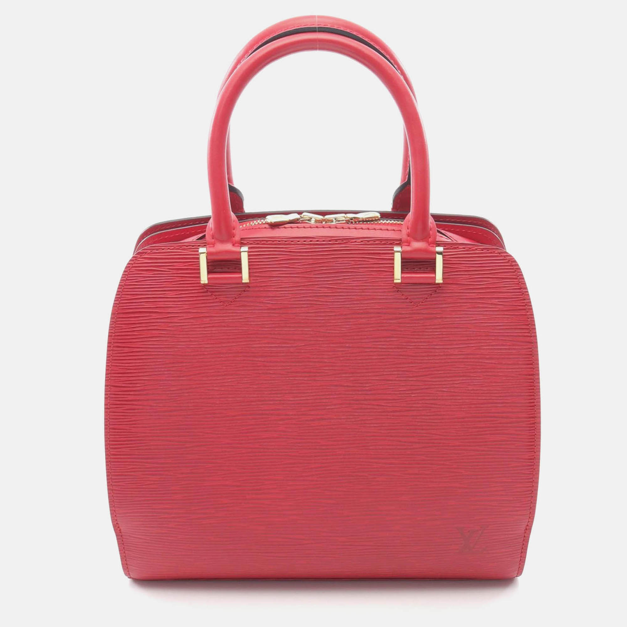 

Louis Vuitton Pont Neuf Red Epi Leather Shoulder Bag