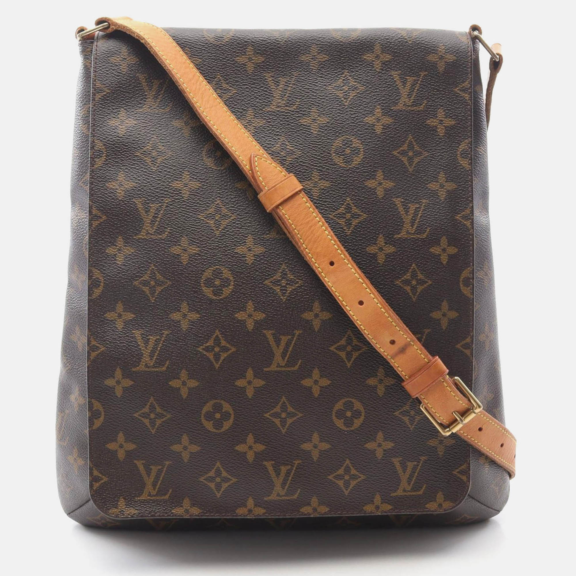 

Louis Vuitton Musette Crossbody Shoulder Bag Monogram Canvas, Brown