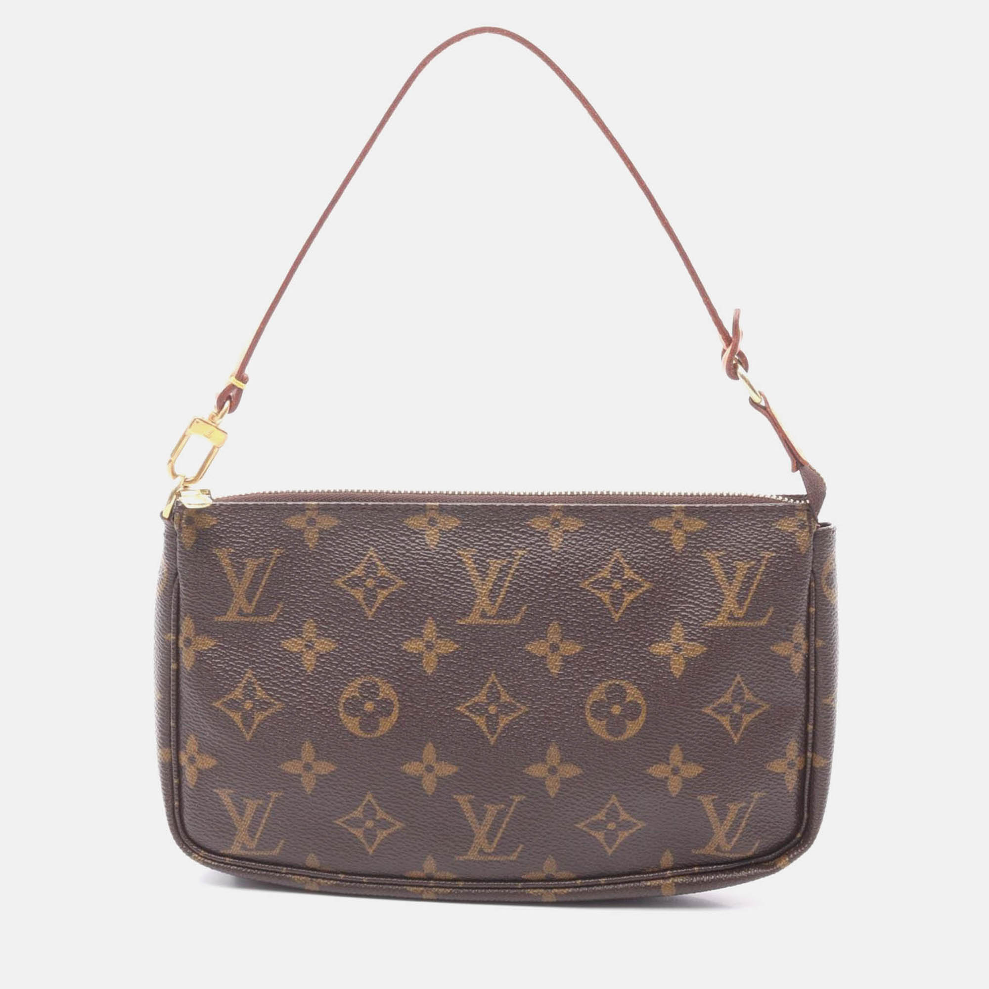 

Louis Vuitton Pochette Accessoires Handbag Monogram Canvas, Brown