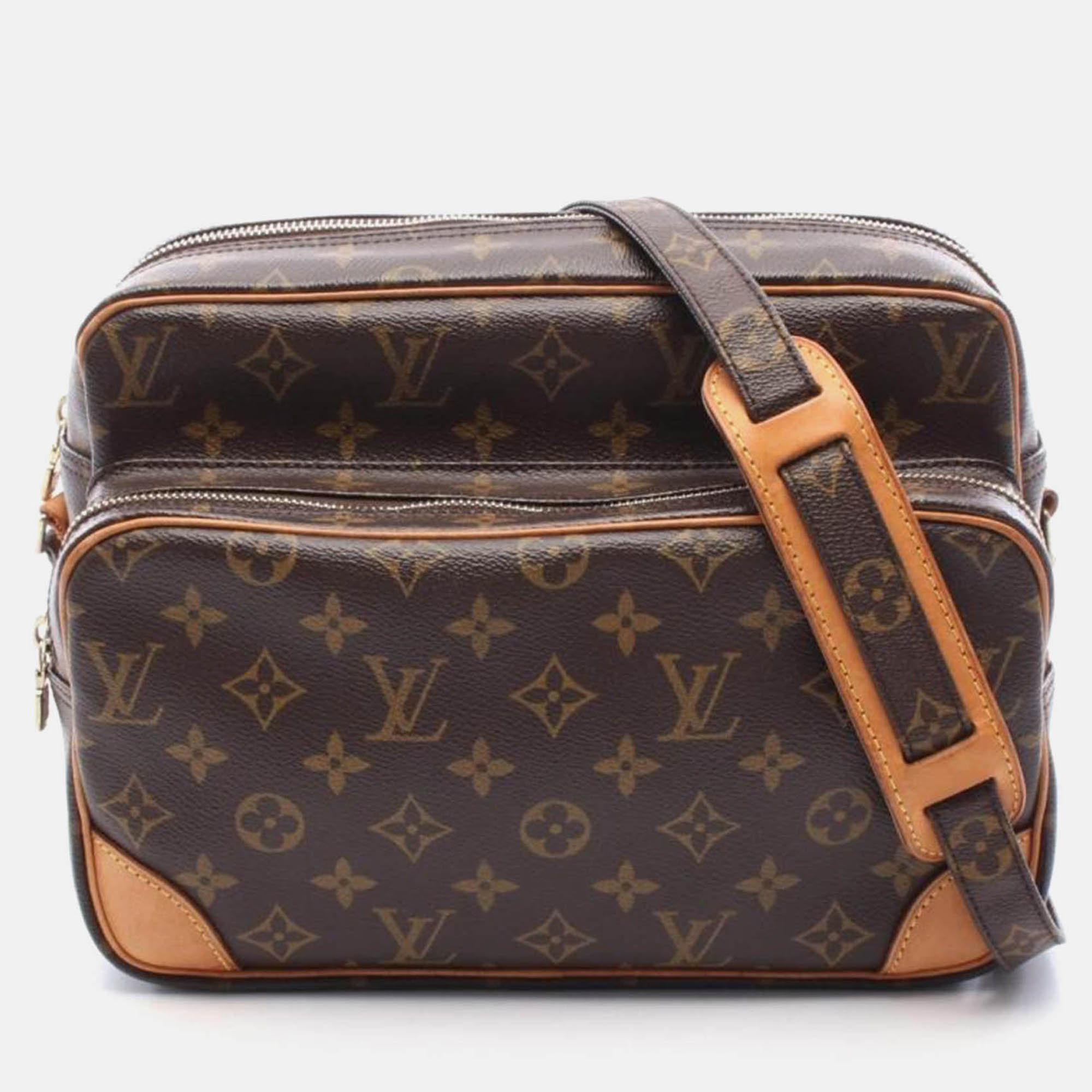 

Louis Vuitton Nile Monogram Canvas Shoulder Bag, Brown