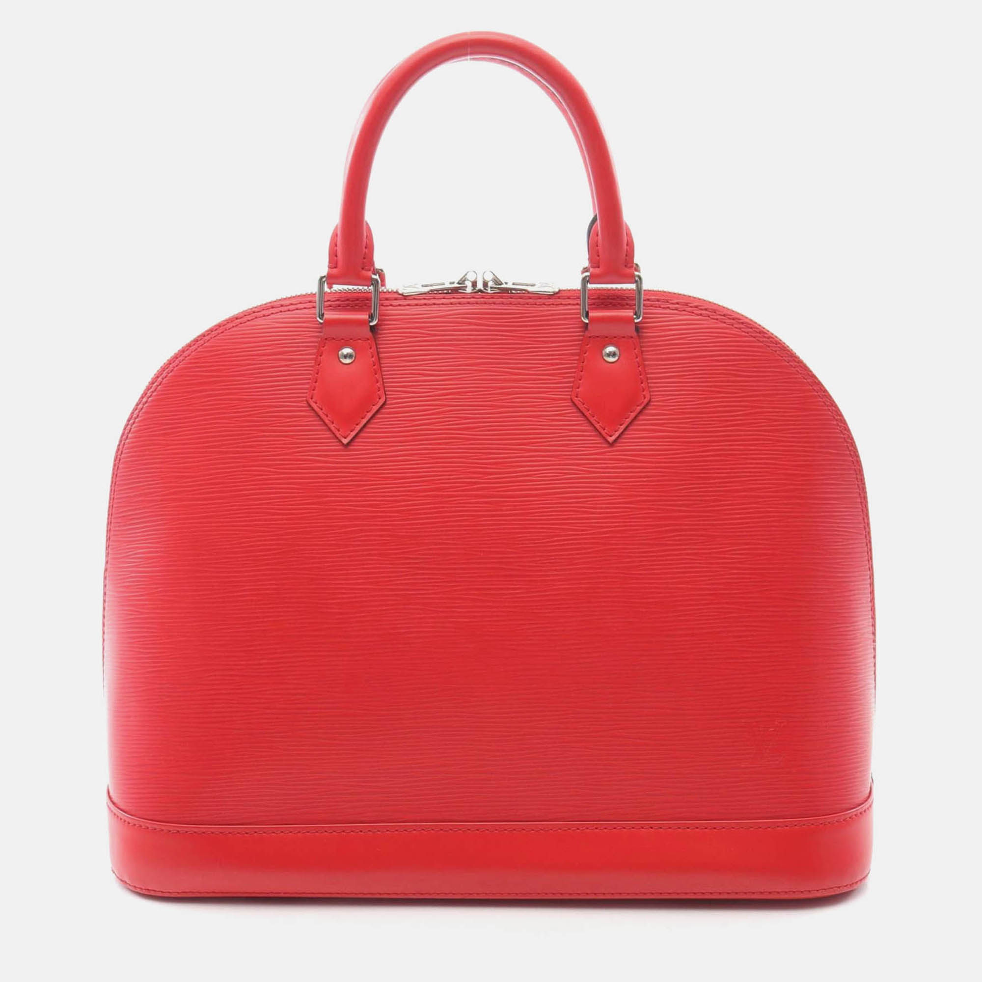 

Louis Vuitton Alma Mm Handbag Epi Leather Red Coquelicot