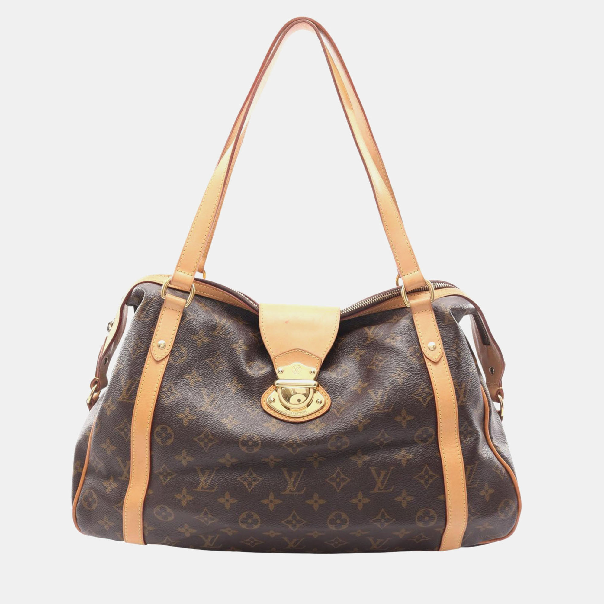 

Louis Vuitton Stresa Gm Shoulder Bag Monogram Canvas Brown