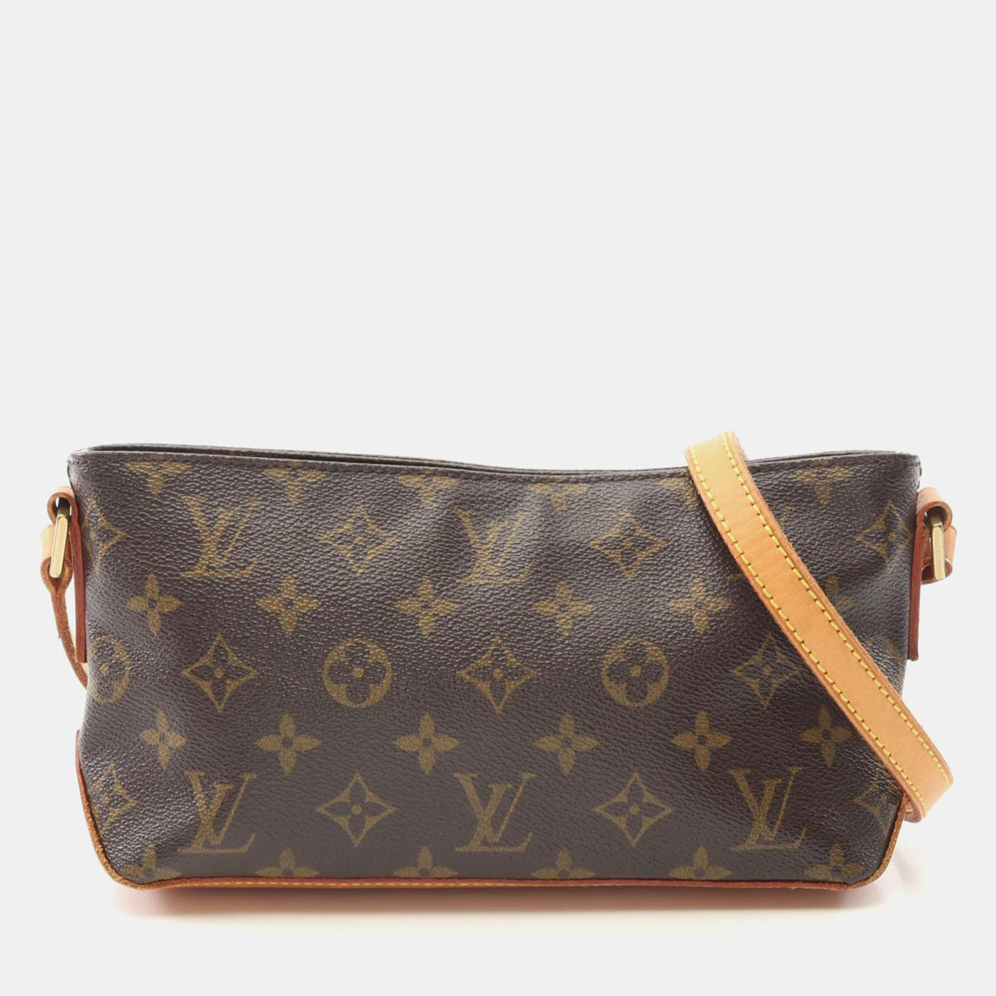 

Louis Vuitton Trotteur Crossbody Shoulder Bag Monogram Canvas Brown