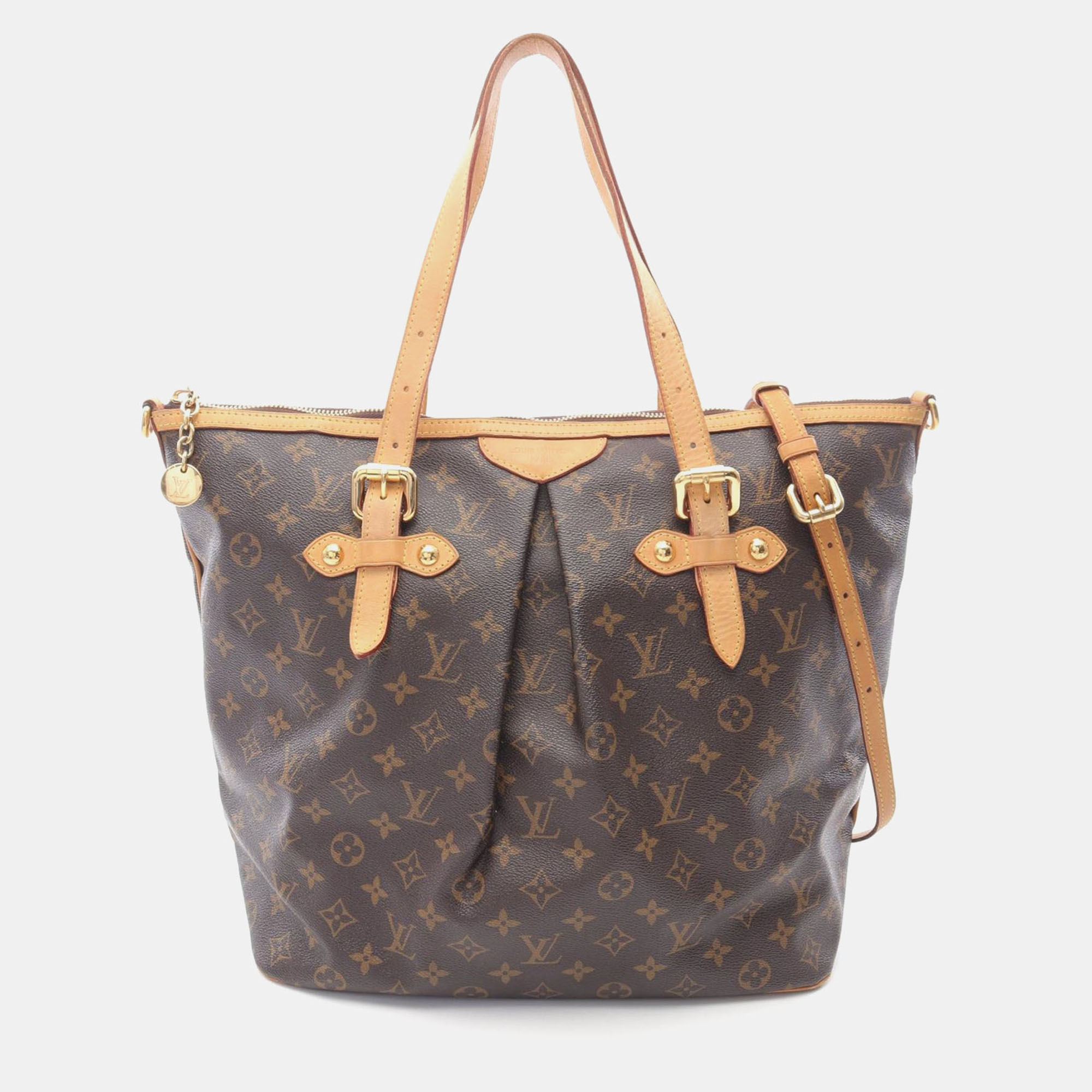 

Louis Vuitton Palermo Gm Shoulder Tote Bag Monogram Canvas, Brown