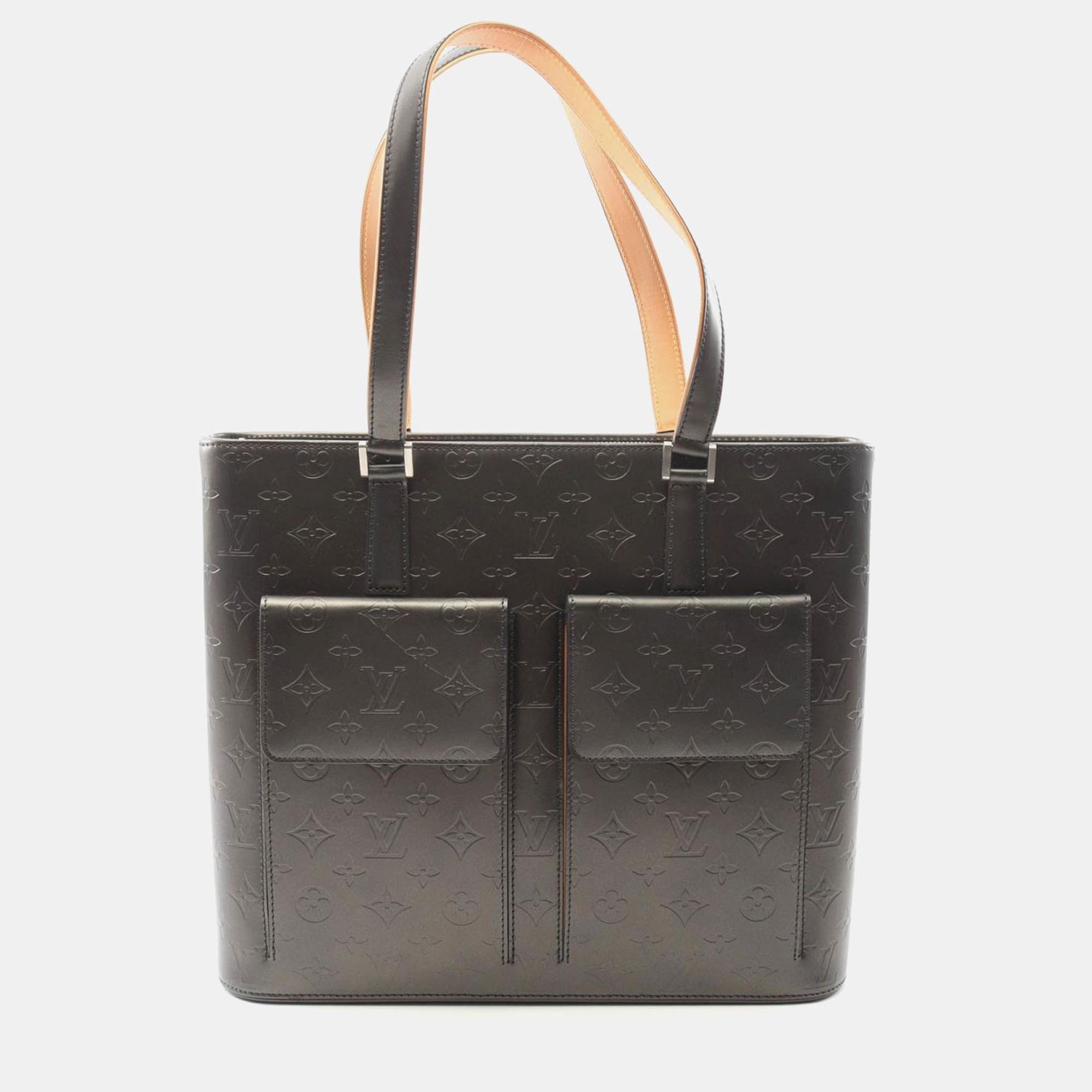 

Louis Vuitton Wilwood Tote Bag Monogram Matt Leather Noir, Black