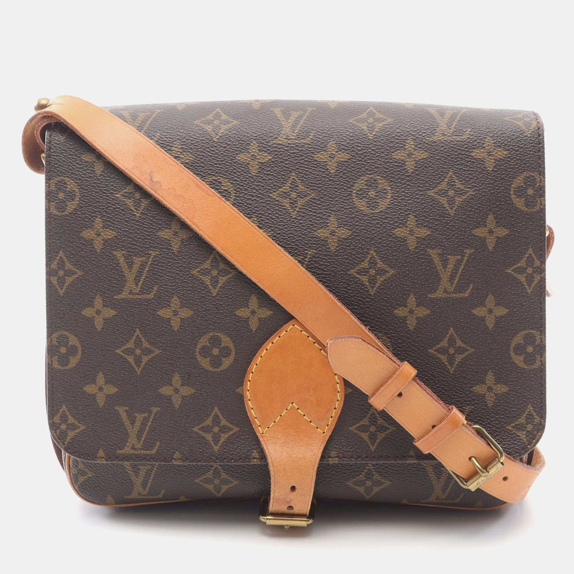 

Louis Vuitton Cartouchiere 26 Gm Crossbosy Shoulder Bag Monogram, Brown