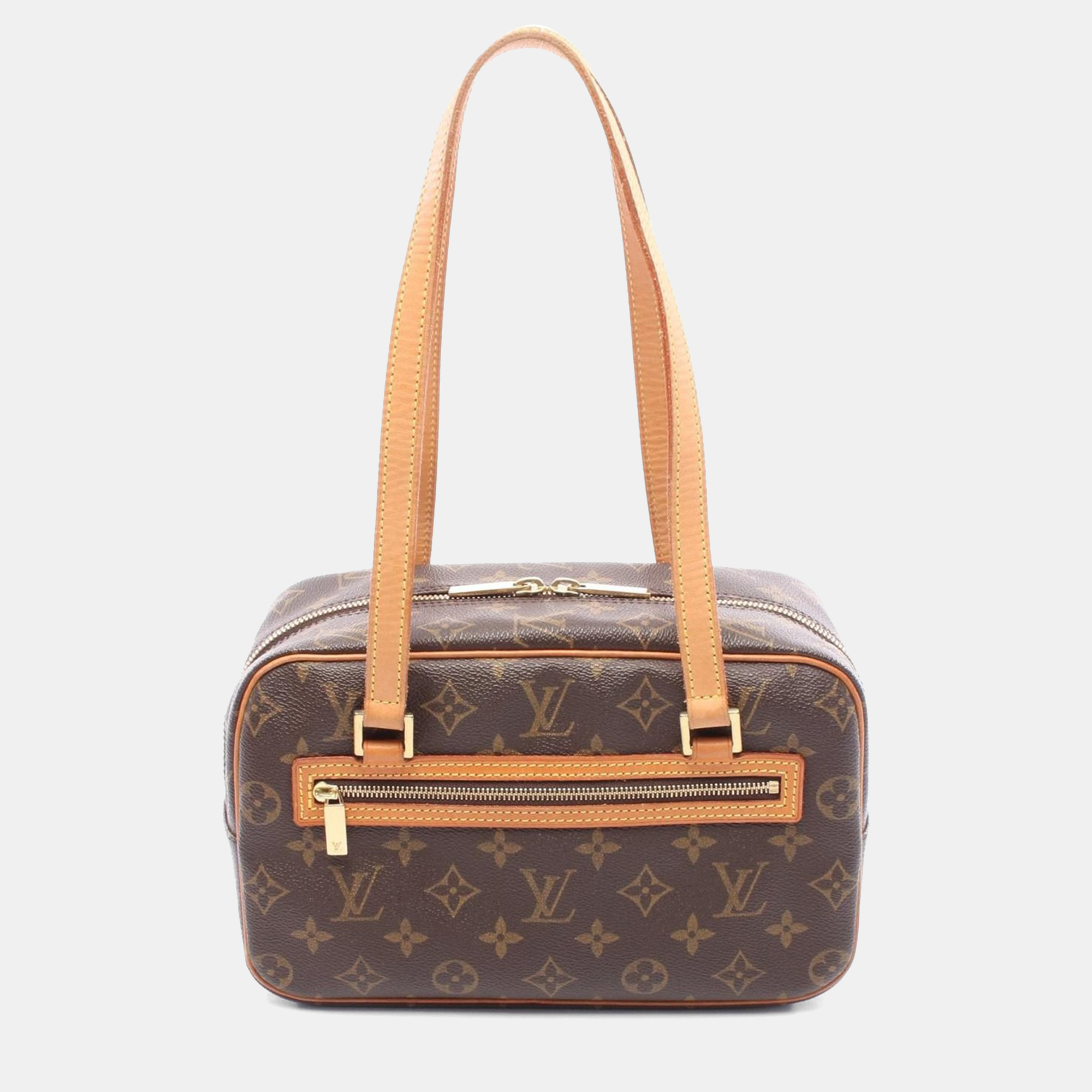 

Louis Vuitton Cite Mm Shoulder Bag Monogram Canvas Leather Brown