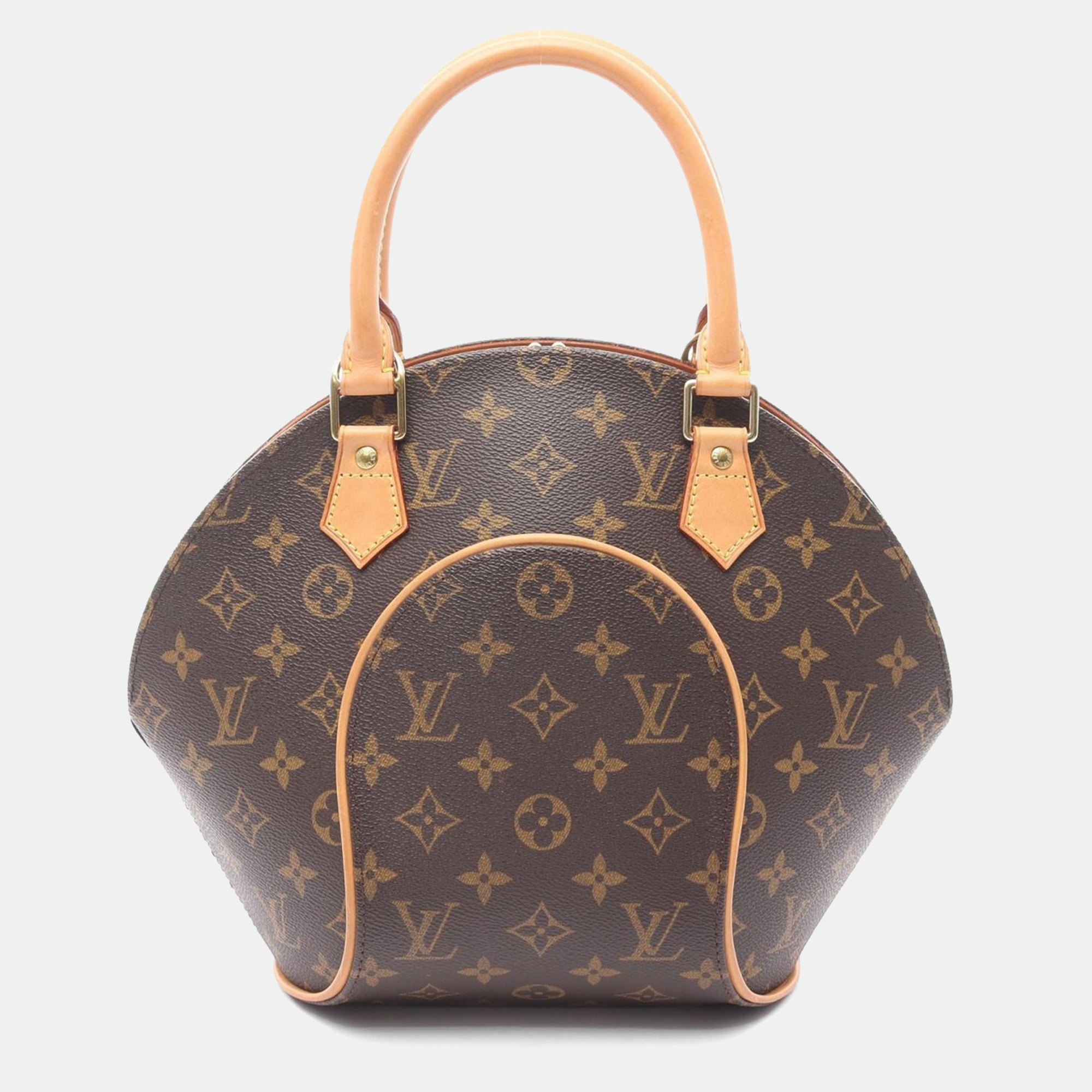 

Louis Vuitton Ellipse Pm Handbag Monogram Canvas Leather Brown