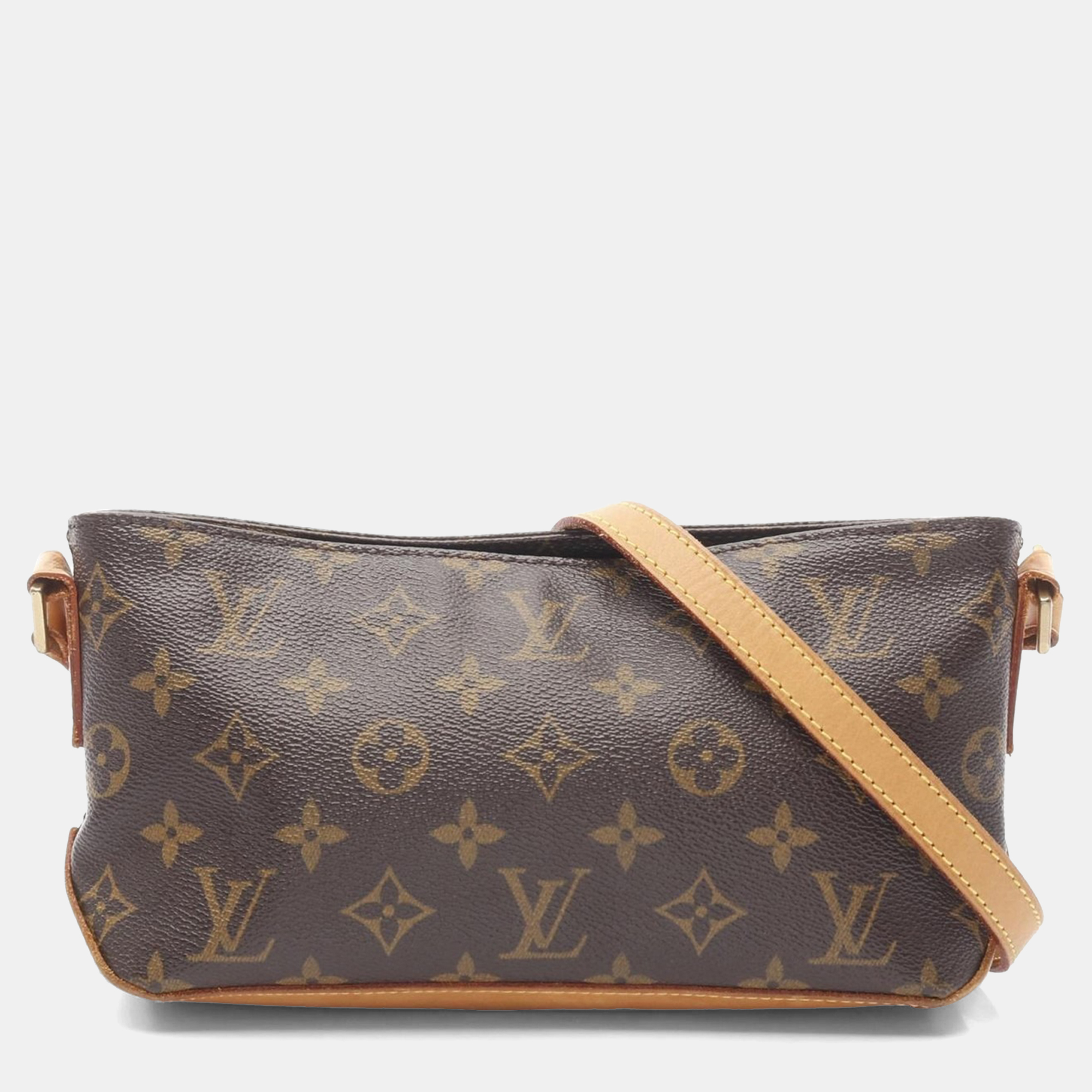 

Louis Vuitton Trotteur Crossbody Shoulder Bag Monogram Canvas, Brown