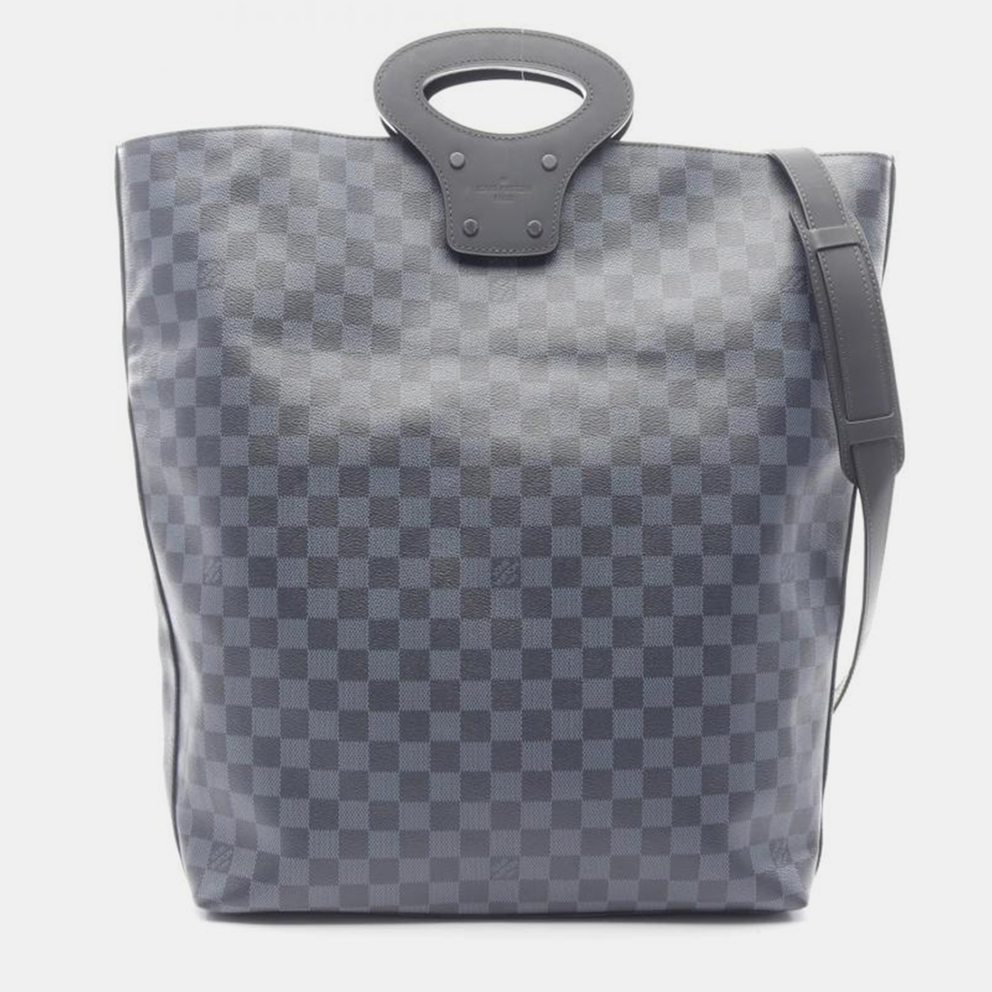 Pre-owned Louis Vuitton Folded Messenger Bag Damier Cobalt In Blue