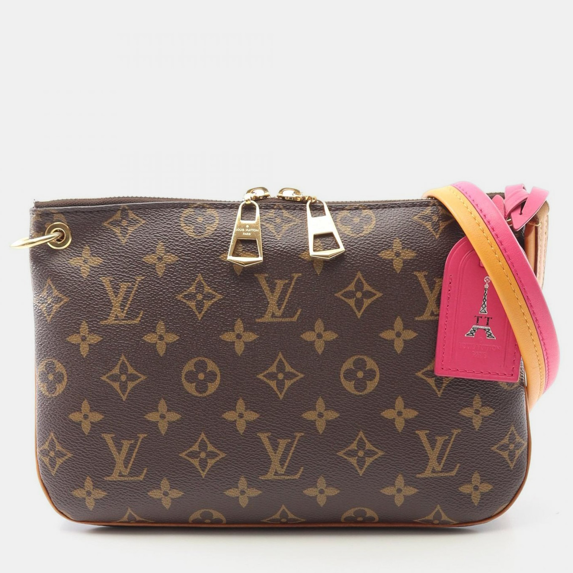 

Louis Vuitton Loretta Crossbody Shoulder Bag Monogram Canvas Brown