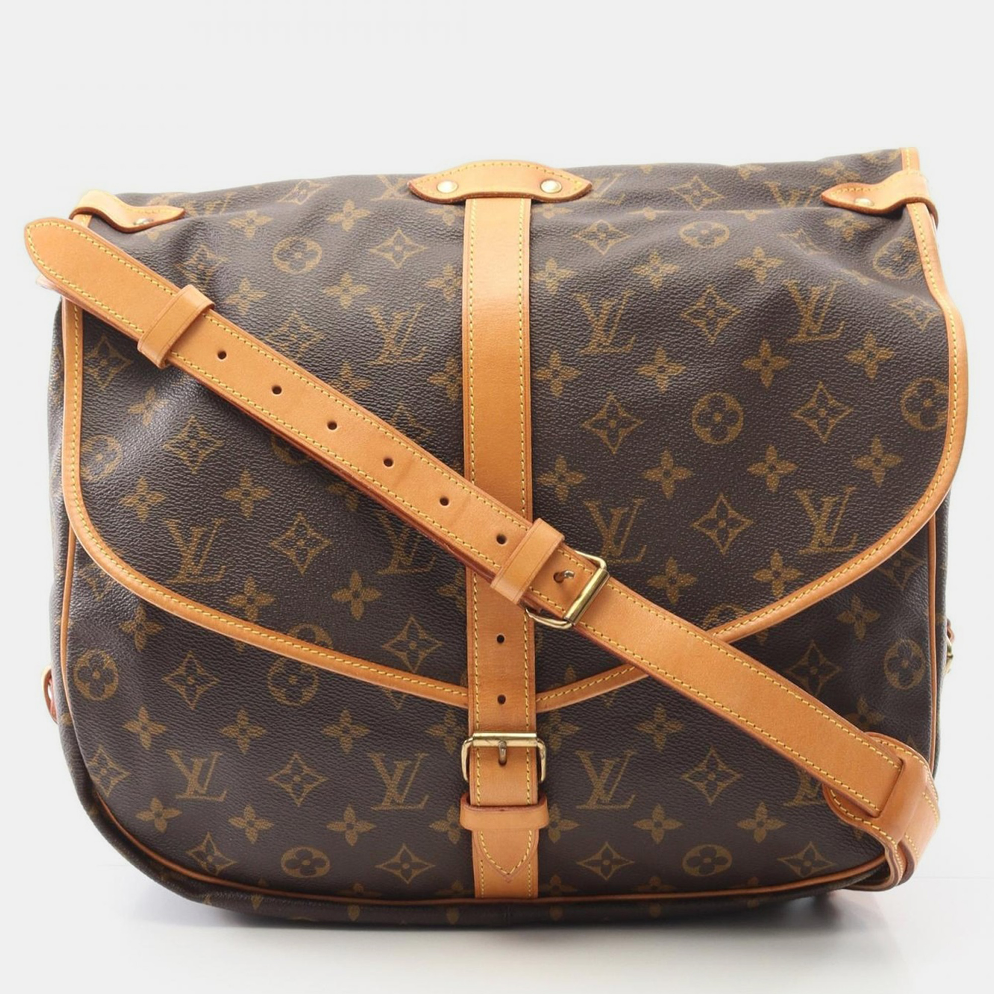 

Louis Vuitton Samuel 35 Crossbody Shoulder Bag Monogram Canvas, Brown