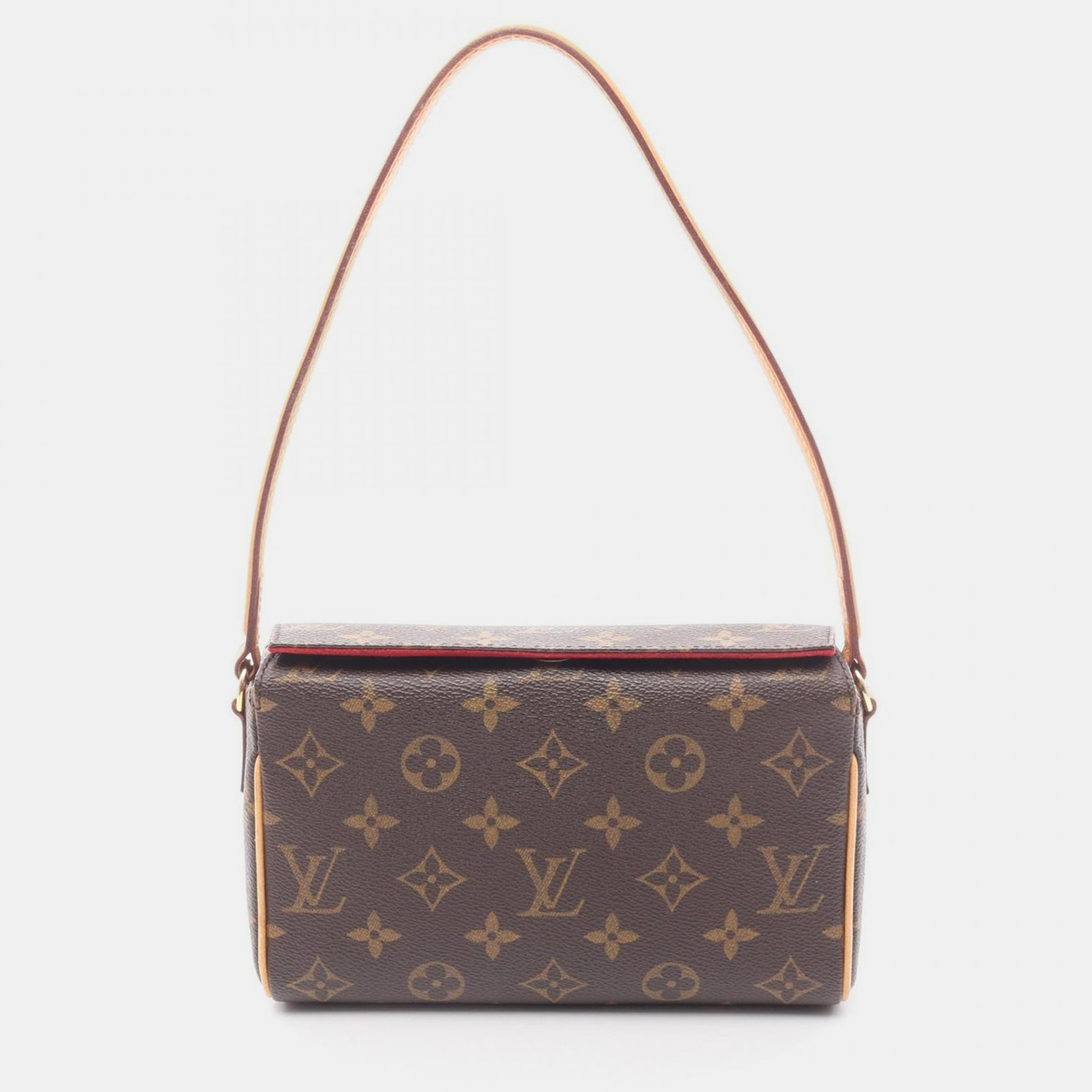 

Louis Vuitton Recital Handbag Monogram Canvas Leather Brown