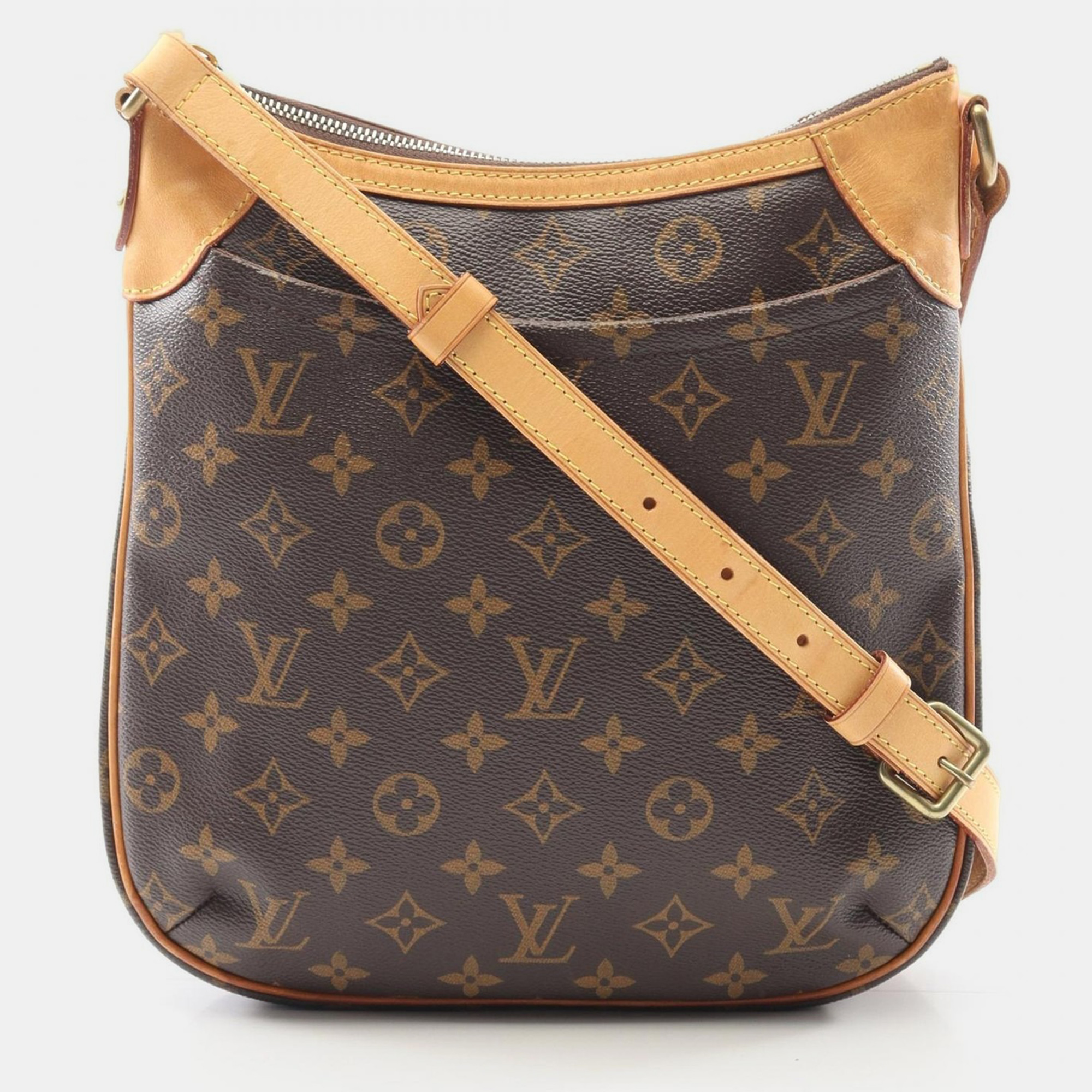 

Louis Vuitton Odeon Pm Shoulder Bag Monogram Canvas Leather Brown