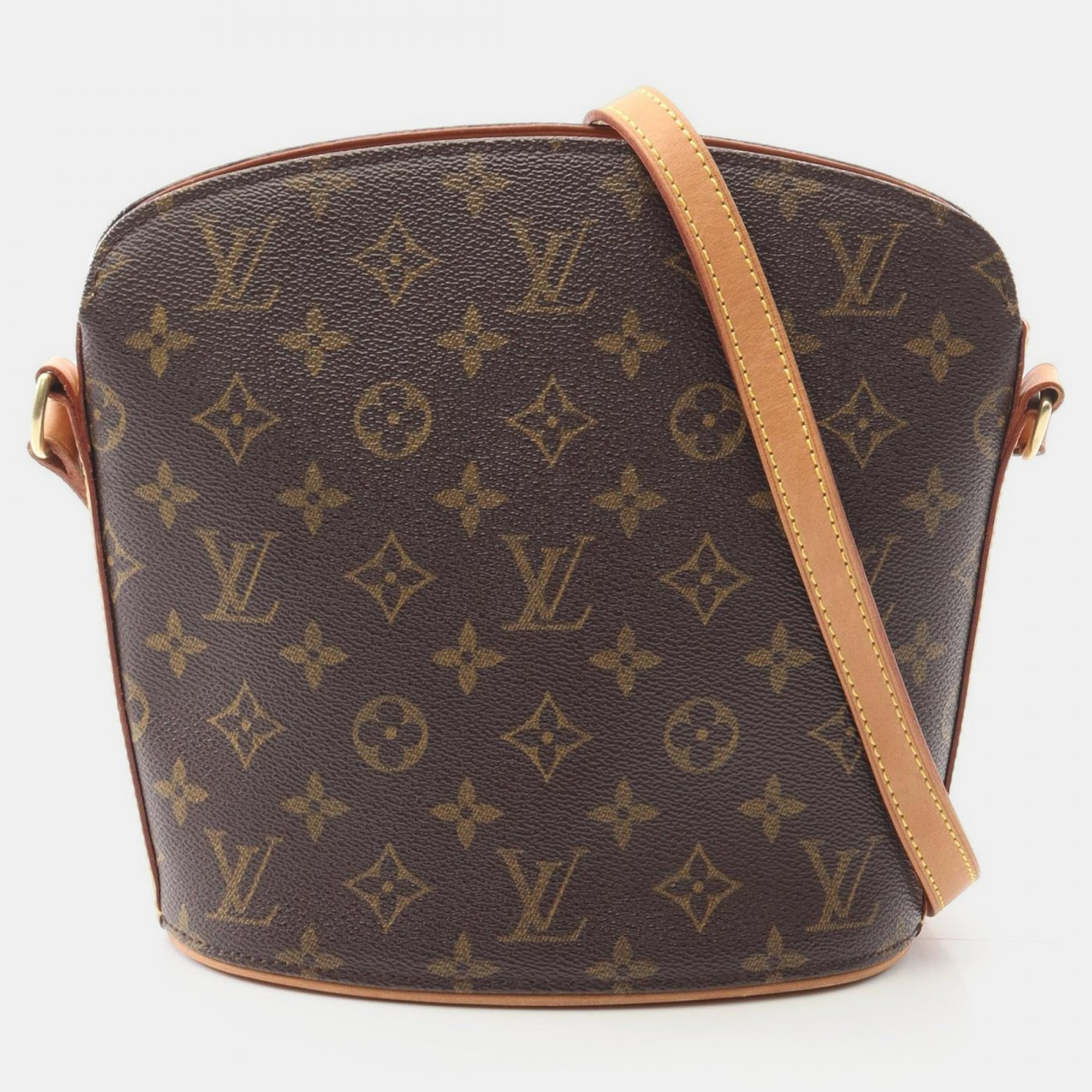 

Louis Vuitton Drouot Crossbody Shoulder Bag Monogram Canvas, Brown