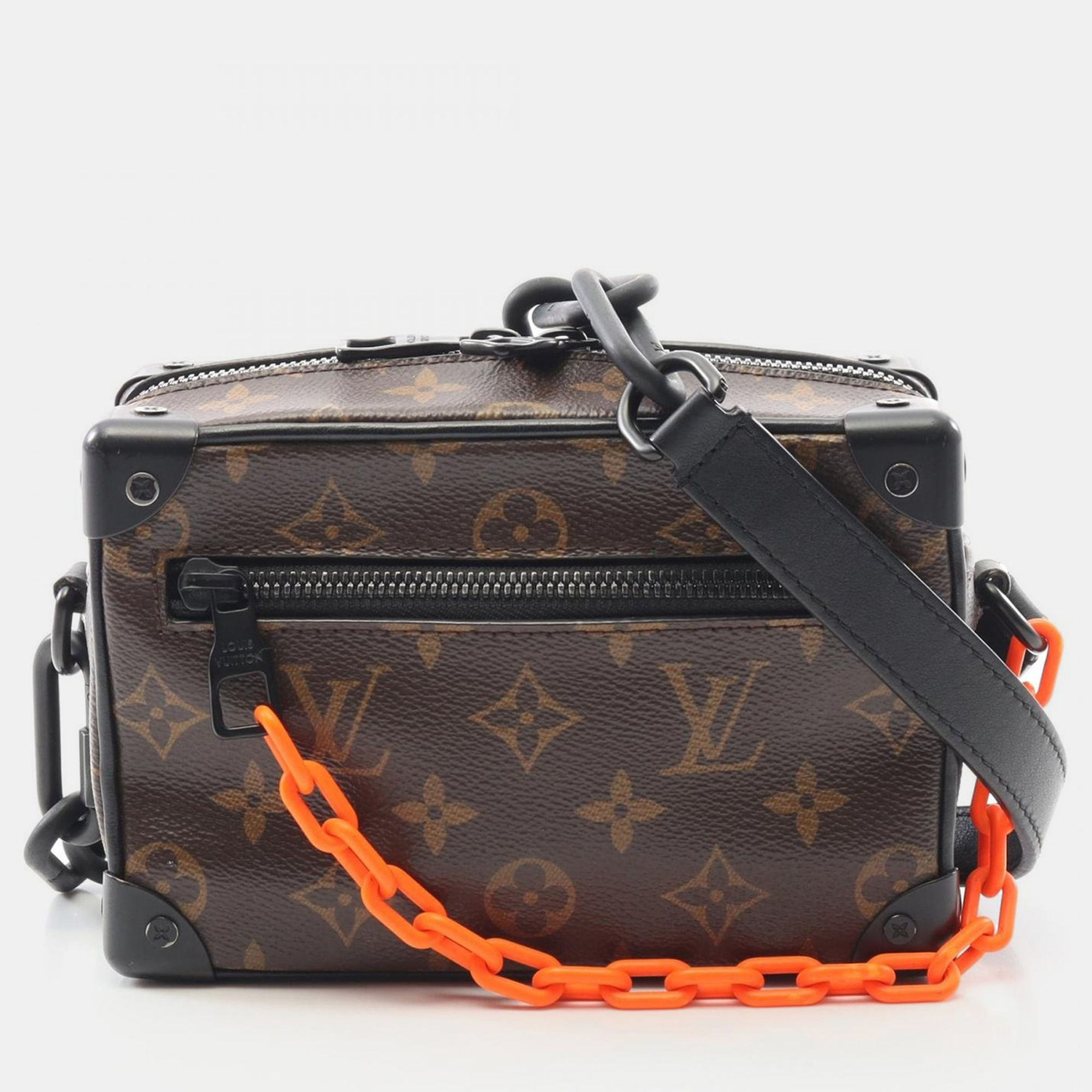 Pre-owned Louis Vuitton Mini Soft Trunk Brown Monogram Solar Ray Canvas Shoulder Bag