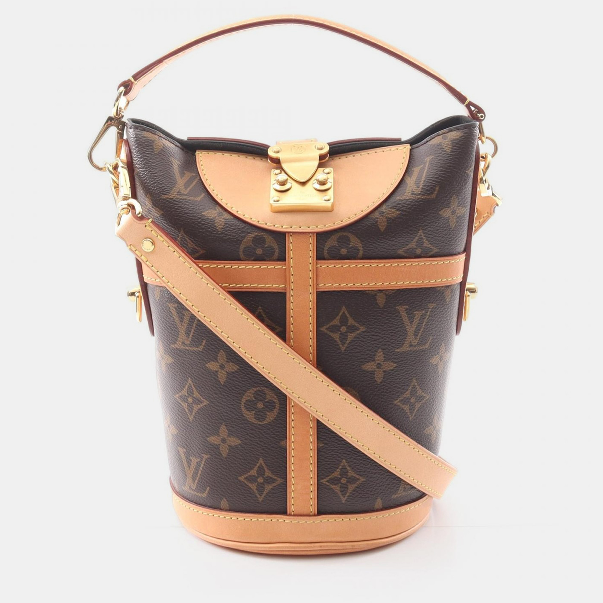 

Louis Vuitton Duffel Hand Brown Monogram Canvas Shoulder Bag